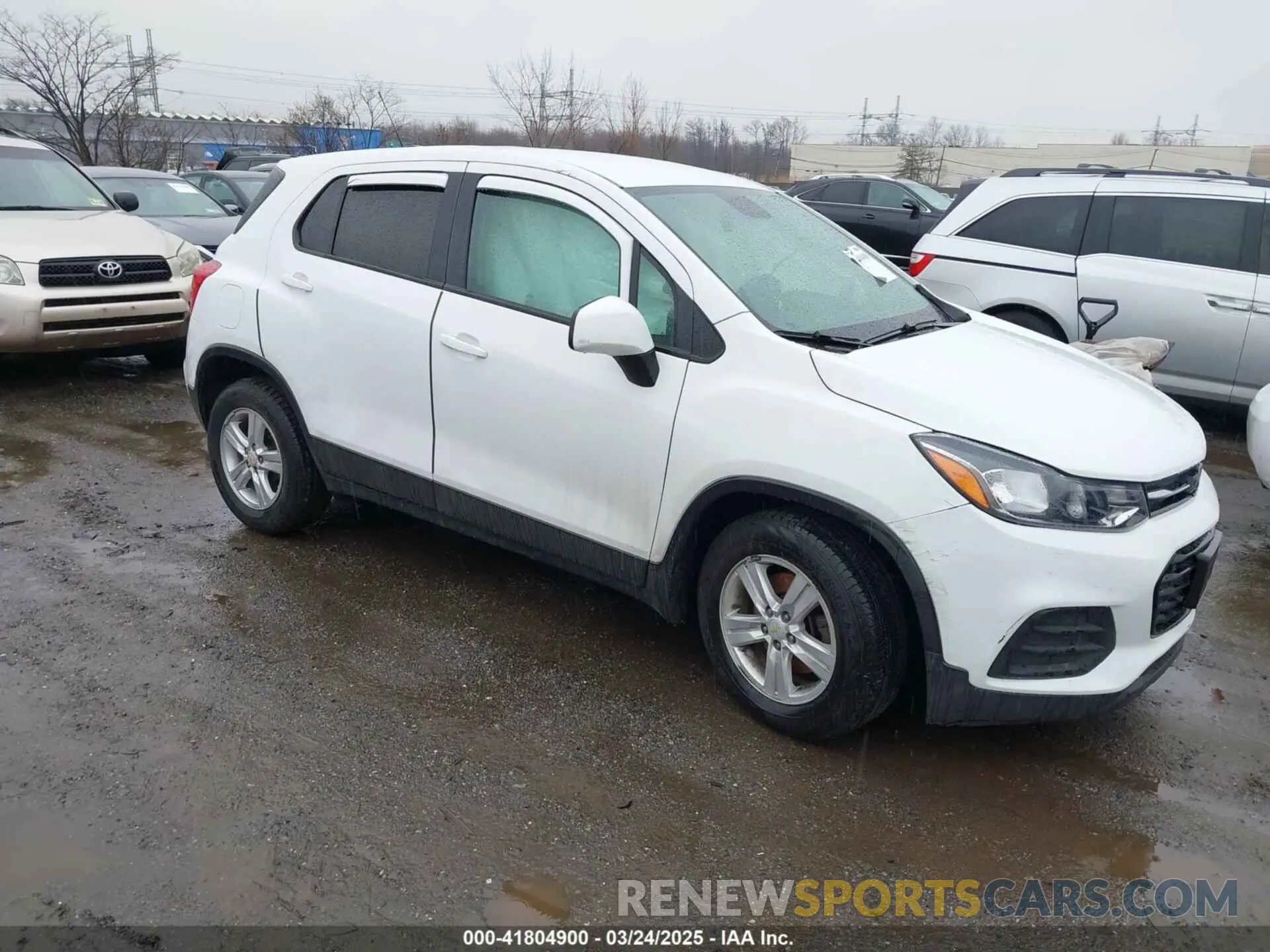 1 Photograph of a damaged car KL7CJKSB6MB312108 CHEVROLET TRAX 2021