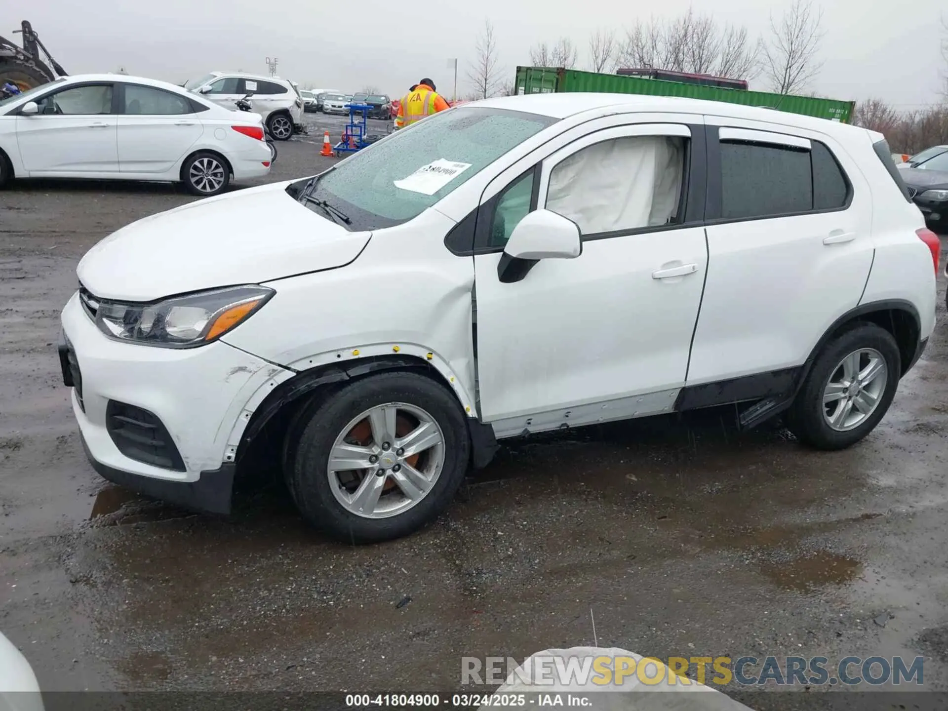2 Photograph of a damaged car KL7CJKSB6MB312108 CHEVROLET TRAX 2021
