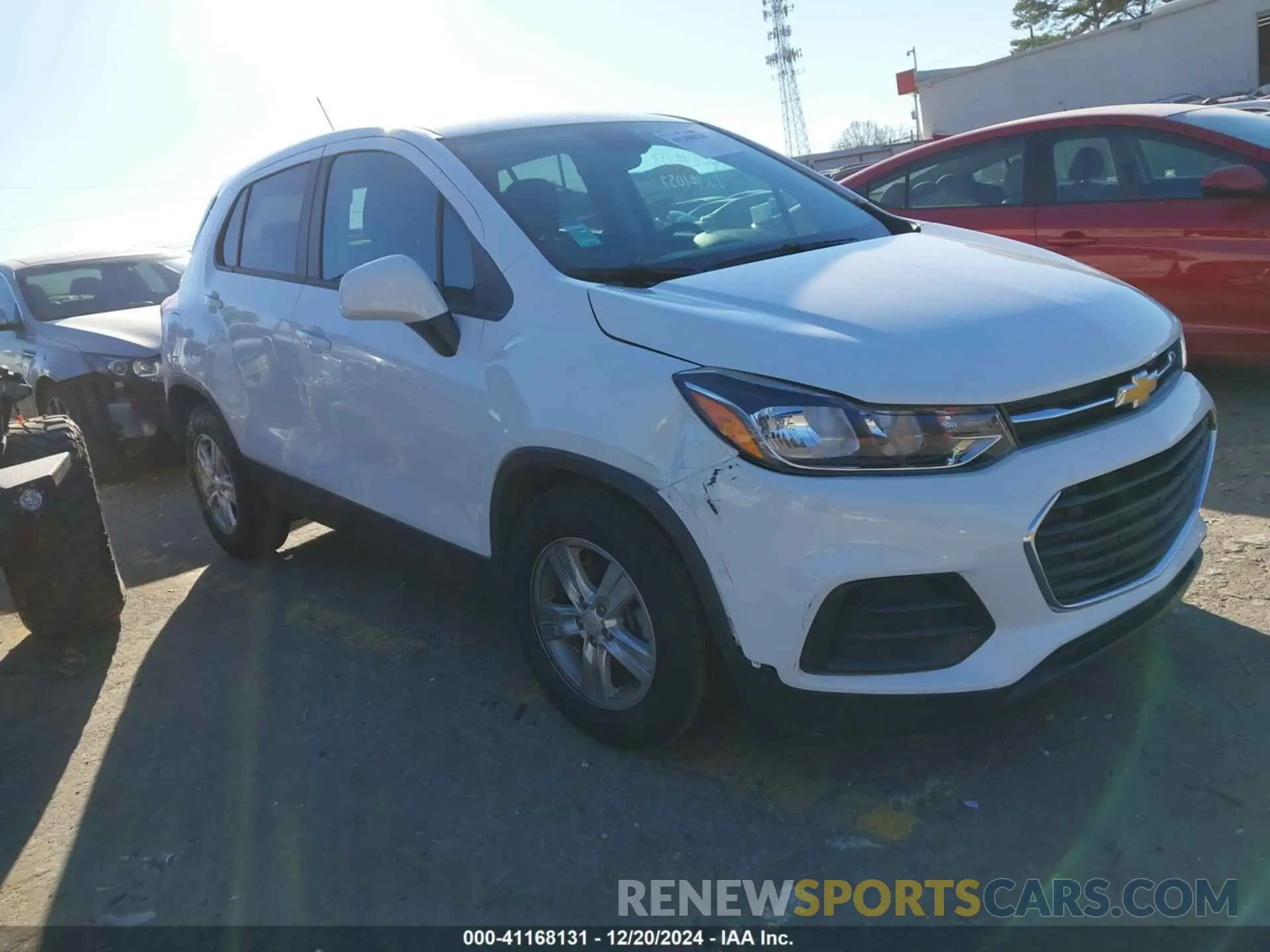 1 Photograph of a damaged car KL7CJKSB6MB341057 CHEVROLET TRAX 2021