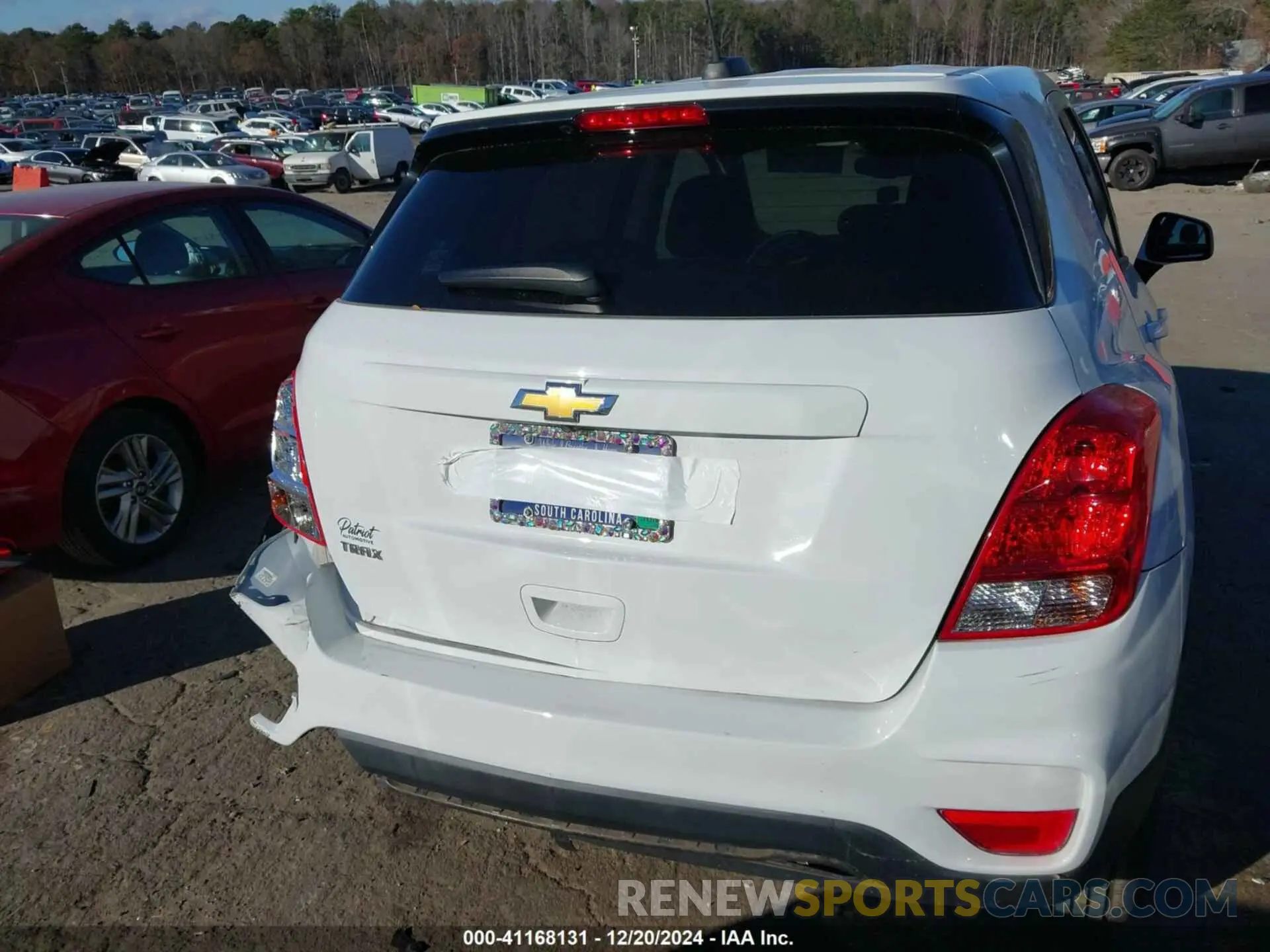 16 Photograph of a damaged car KL7CJKSB6MB341057 CHEVROLET TRAX 2021
