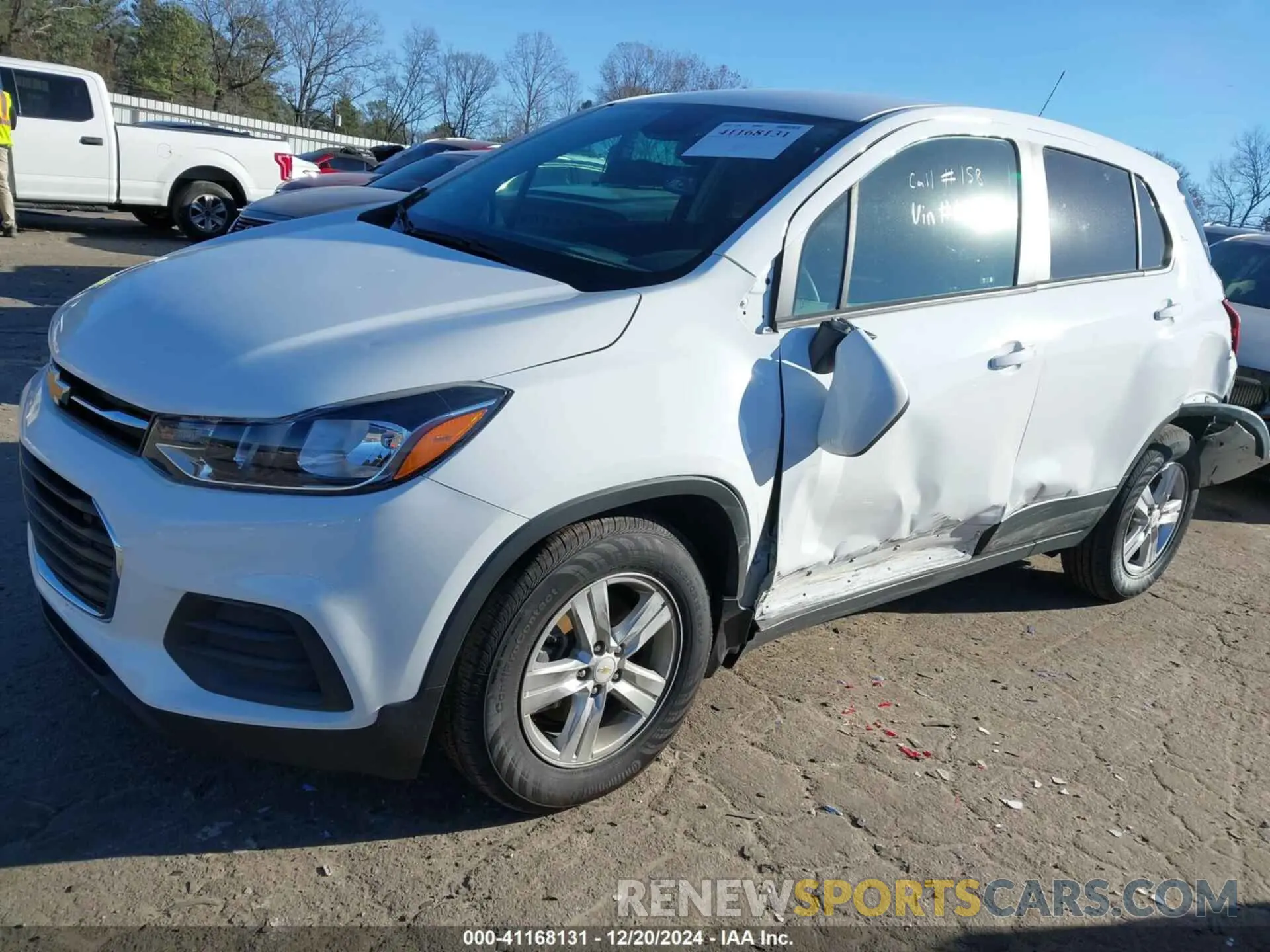 2 Photograph of a damaged car KL7CJKSB6MB341057 CHEVROLET TRAX 2021