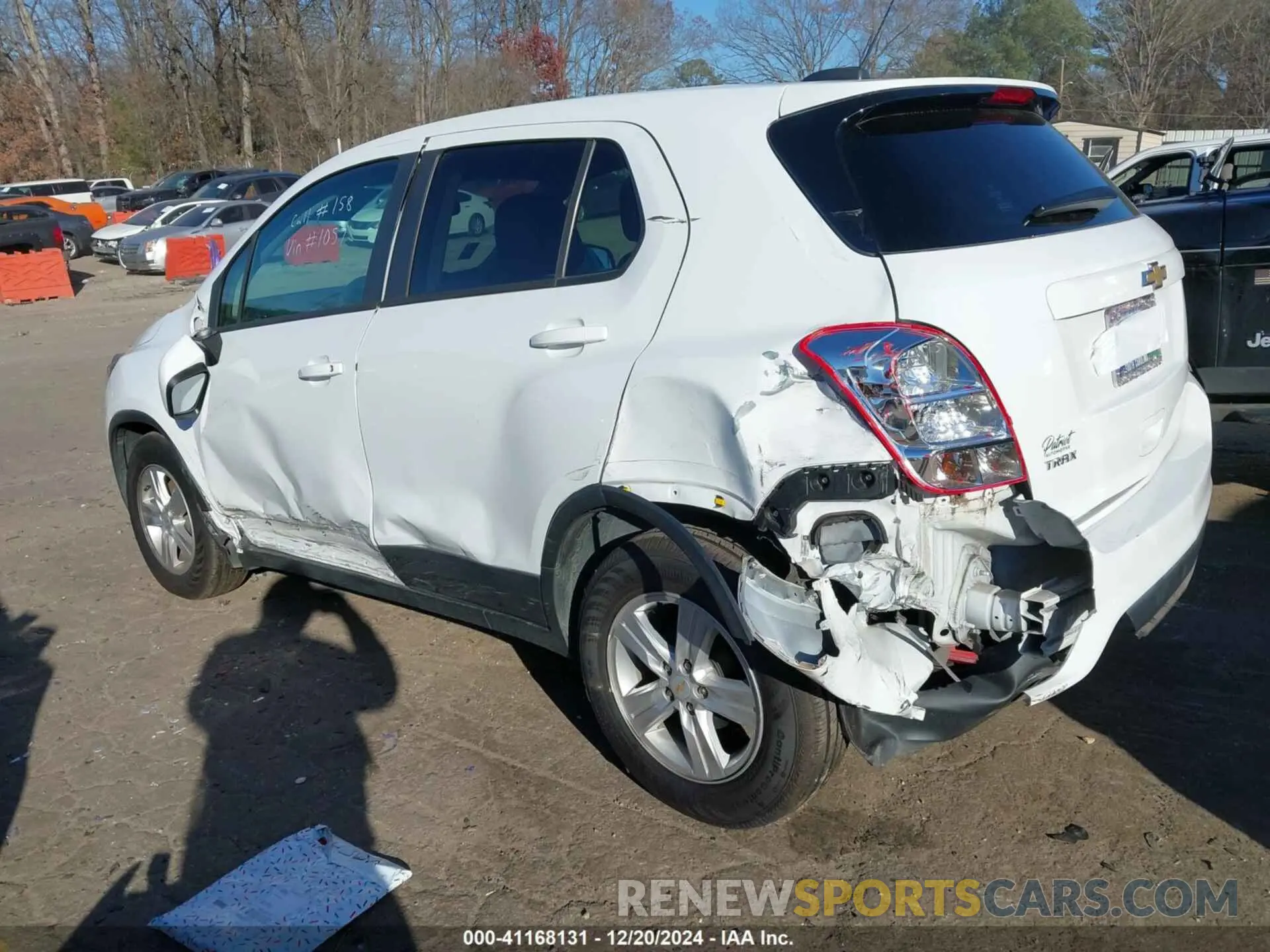 3 Photograph of a damaged car KL7CJKSB6MB341057 CHEVROLET TRAX 2021