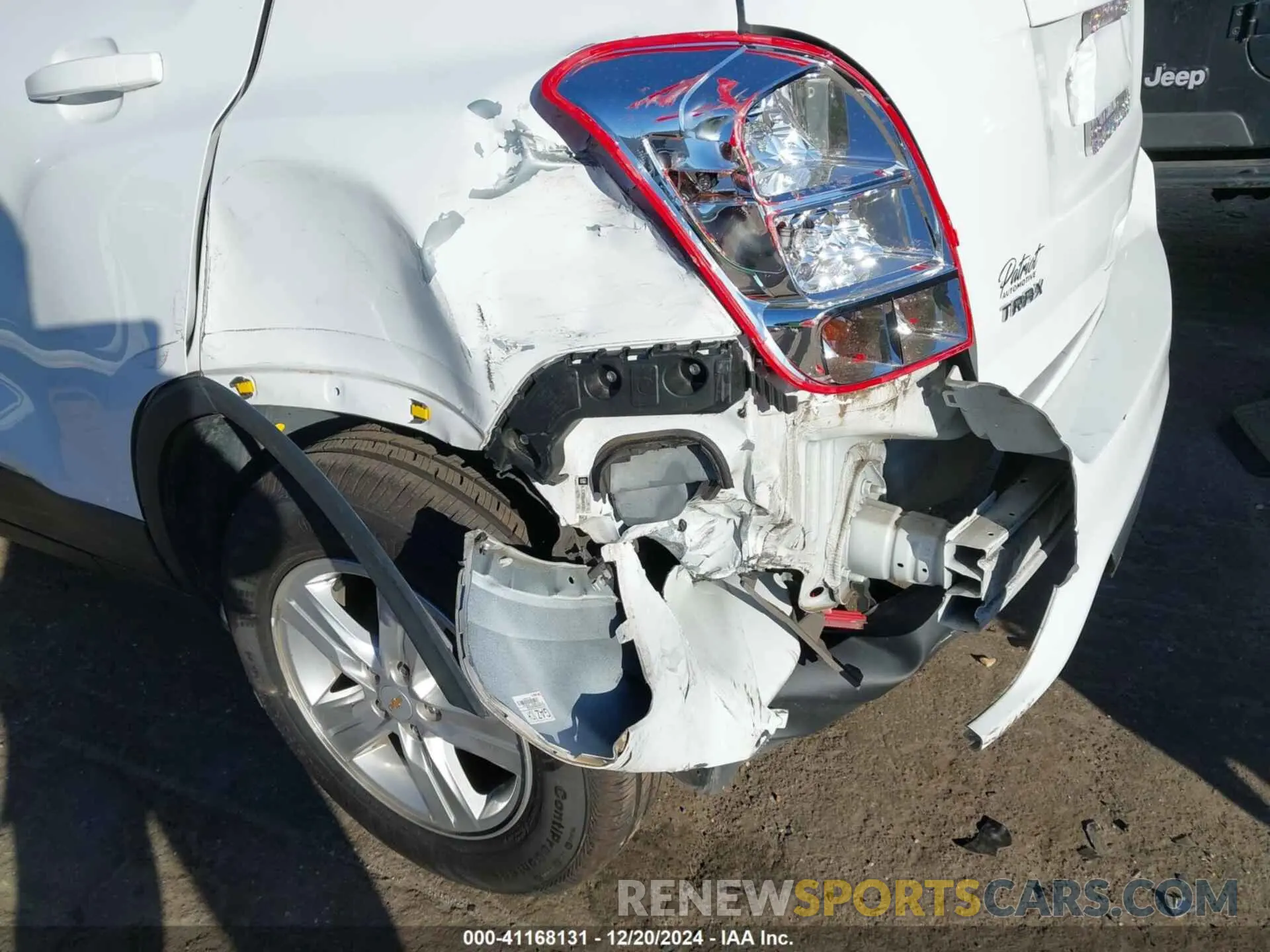 6 Photograph of a damaged car KL7CJKSB6MB341057 CHEVROLET TRAX 2021