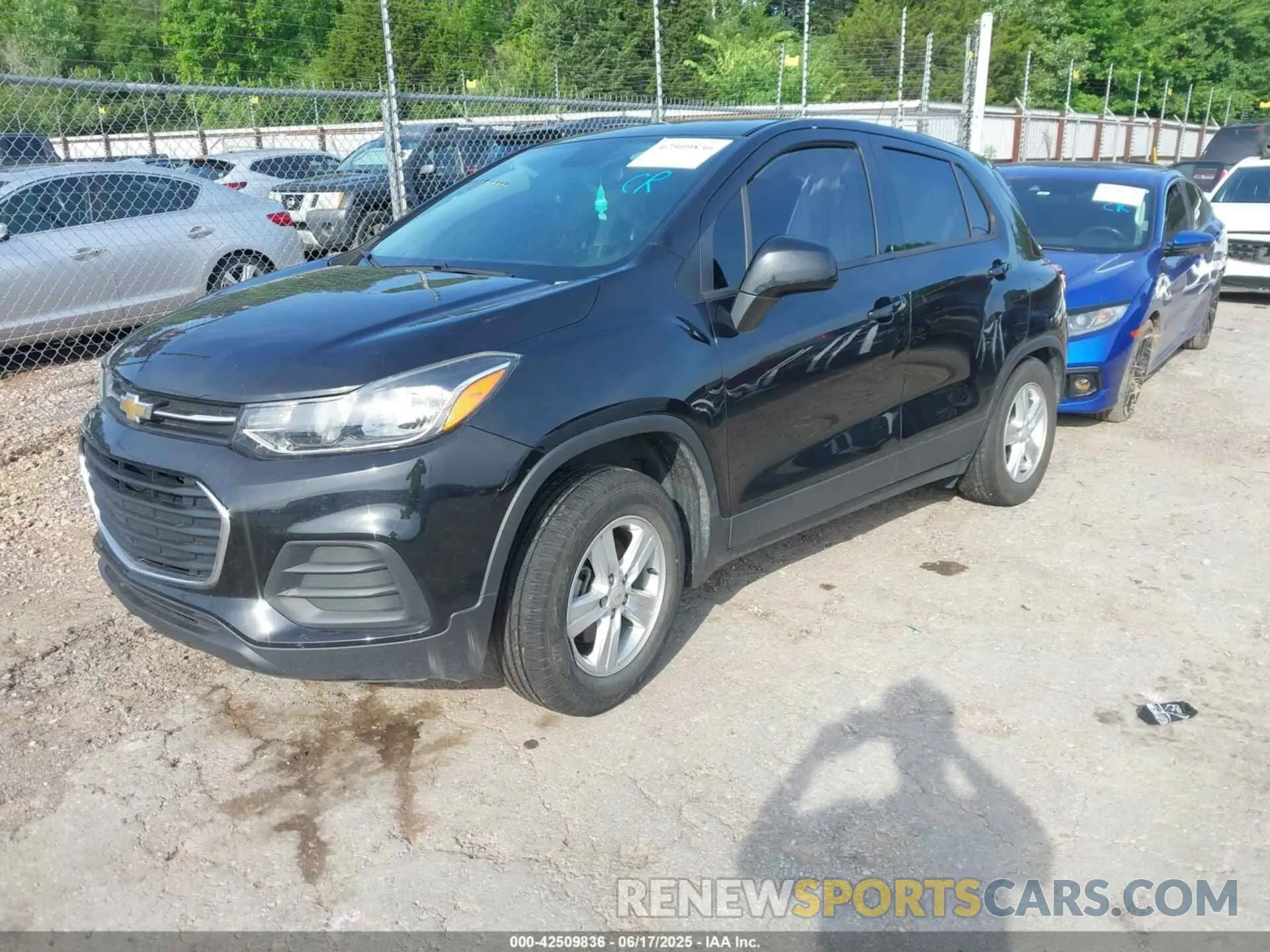 2 Photograph of a damaged car KL7CJKSB7MB307385 CHEVROLET TRAX 2021