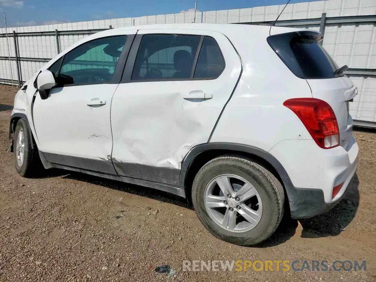 2 Photograph of a damaged car KL7CJKSB8MB302888 CHEVROLET TRAX 2021