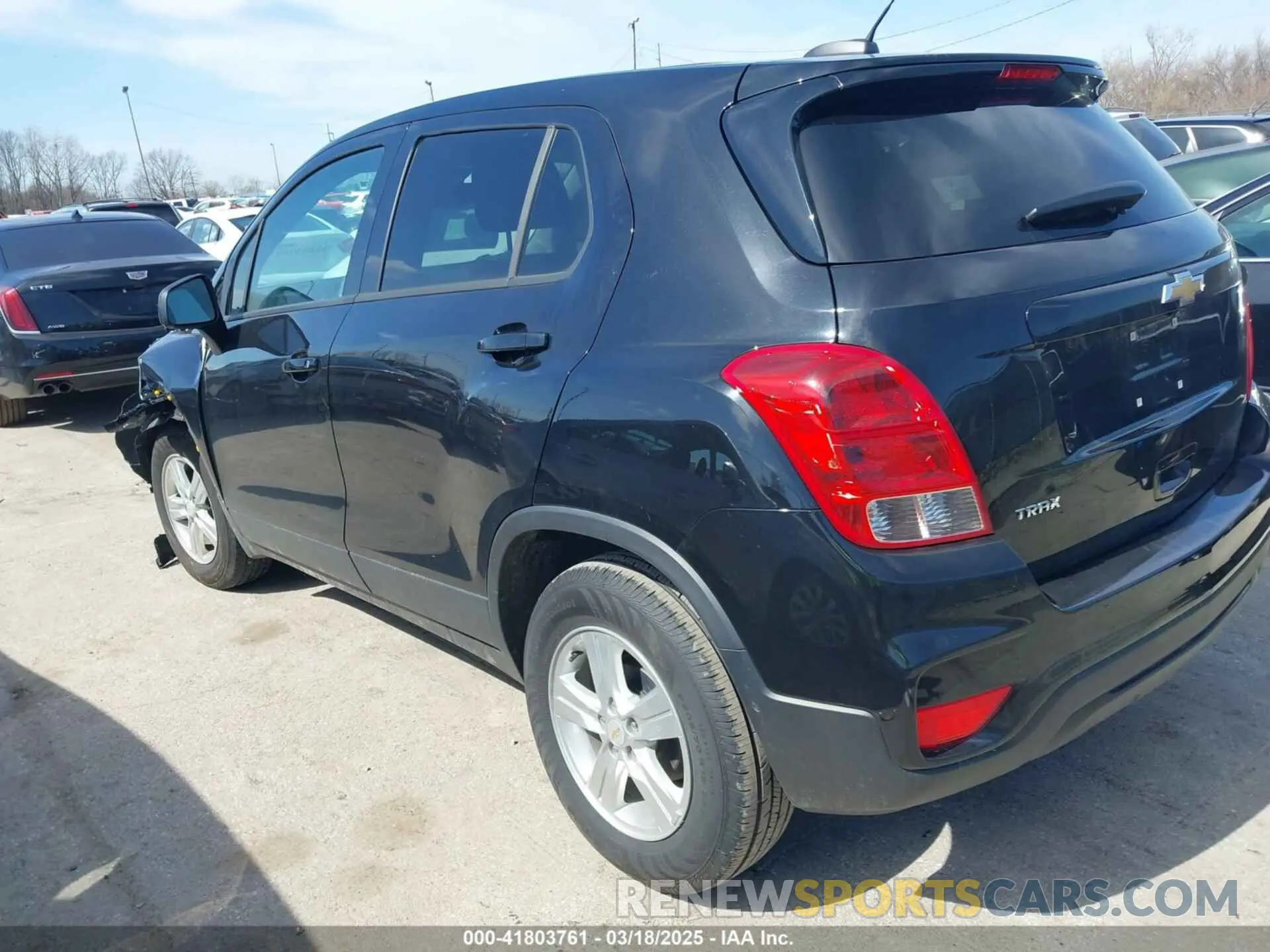 14 Photograph of a damaged car KL7CJKSB8MB303491 CHEVROLET TRAX 2021