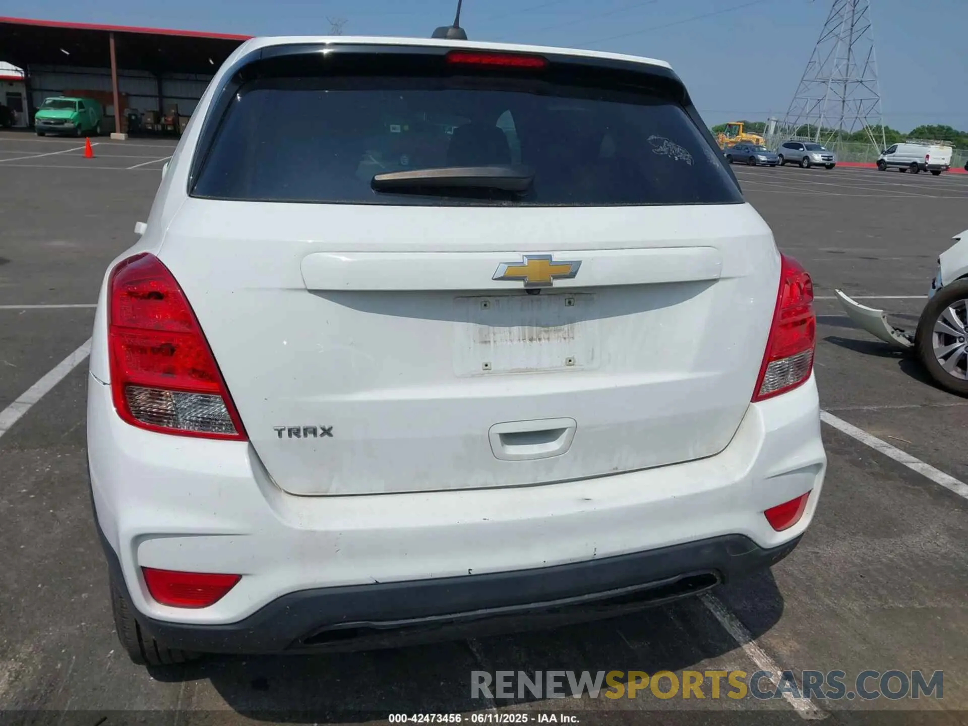 16 Photograph of a damaged car KL7CJKSB8MB332909 CHEVROLET TRAX 2021