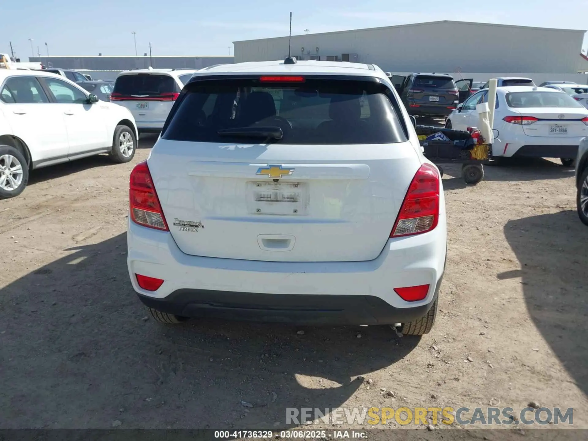 16 Photograph of a damaged car KL7CJKSB9MB301460 CHEVROLET TRAX 2021
