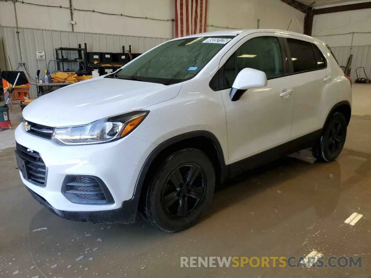 1 Photograph of a damaged car KL7CJKSB9MB303838 CHEVROLET TRAX 2021