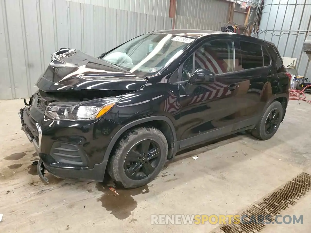 1 Photograph of a damaged car KL7CJKSB9MB322521 CHEVROLET TRAX 2021