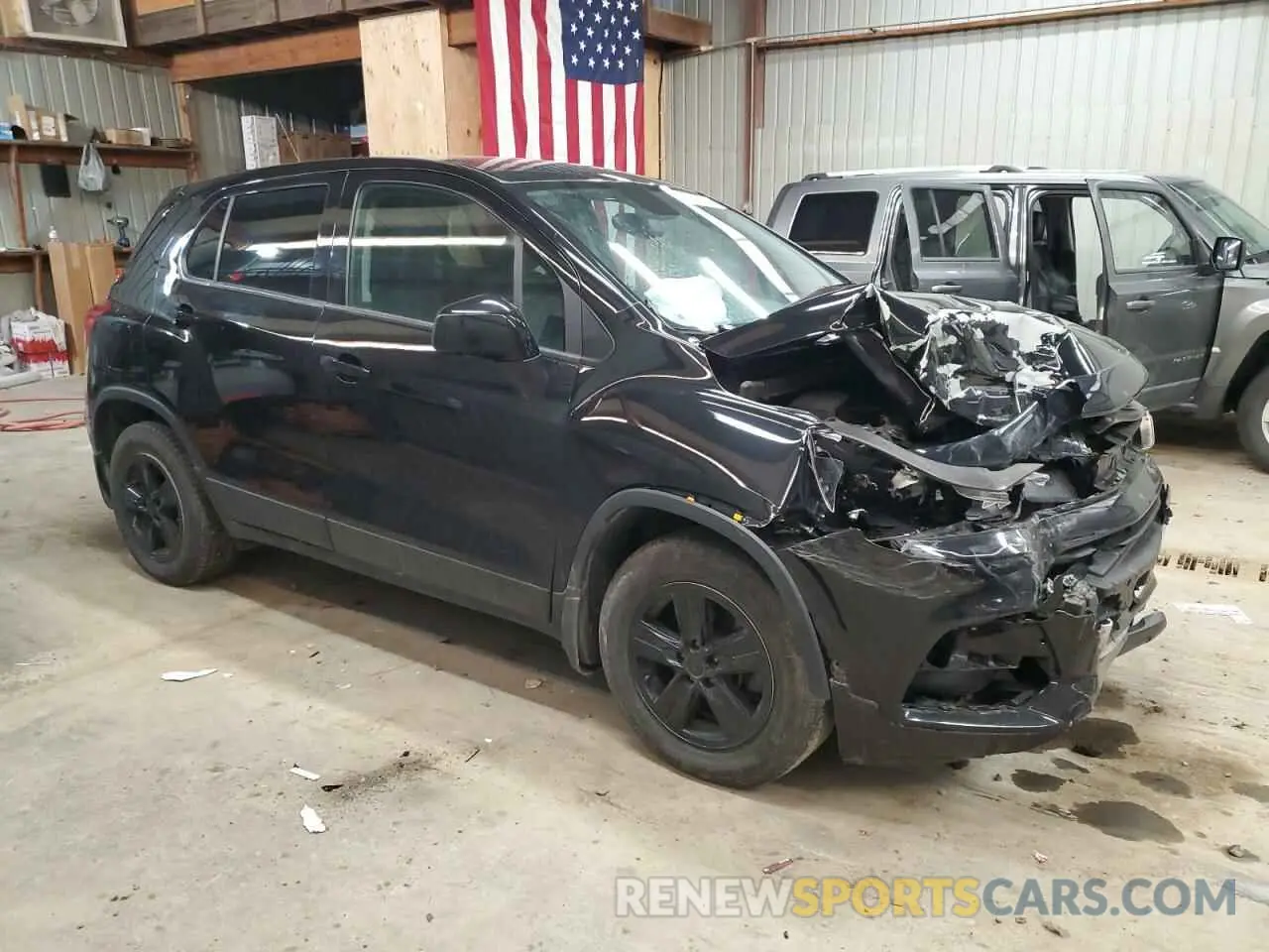 4 Photograph of a damaged car KL7CJKSB9MB322521 CHEVROLET TRAX 2021