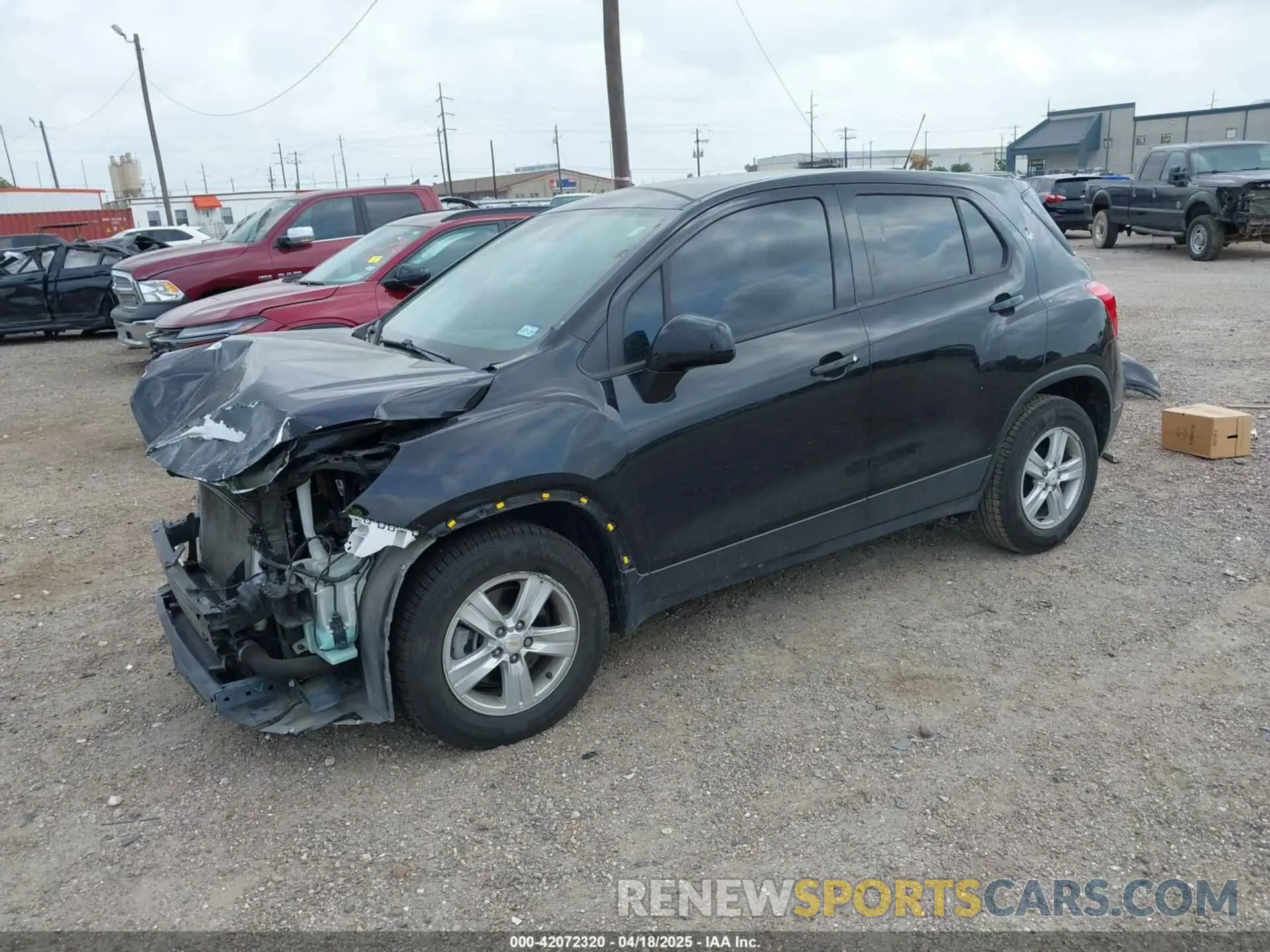 2 Photograph of a damaged car KL7CJKSBXMB301452 CHEVROLET TRAX 2021