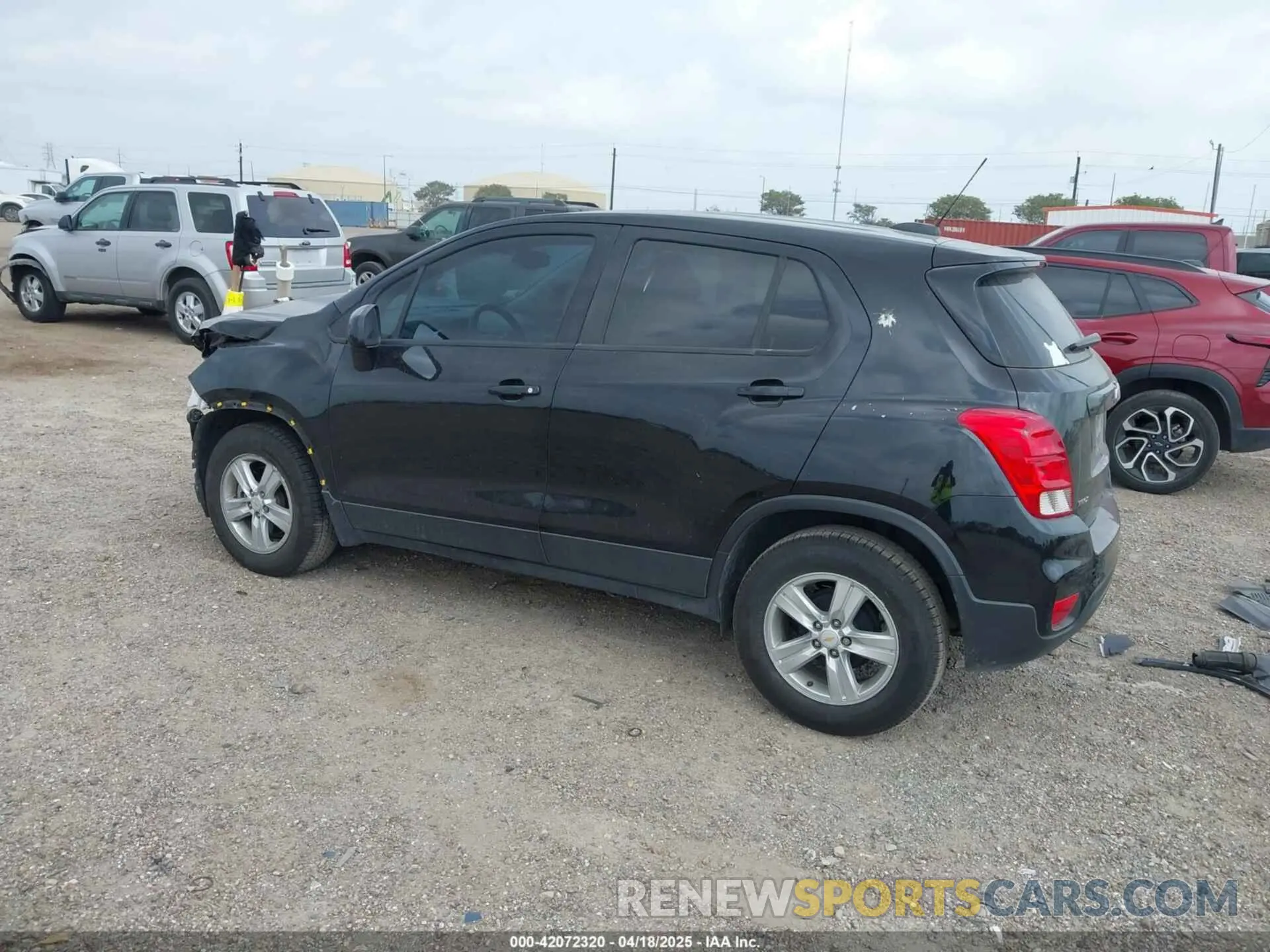 3 Photograph of a damaged car KL7CJKSBXMB301452 CHEVROLET TRAX 2021