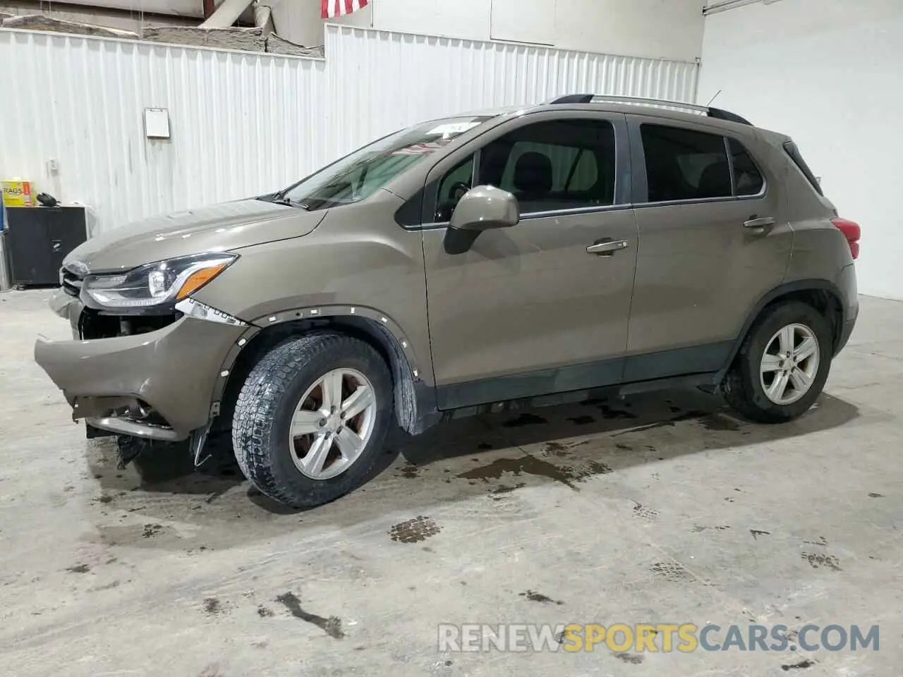 1 Photograph of a damaged car KL7CJLSB0MB309369 CHEVROLET TRAX 2021