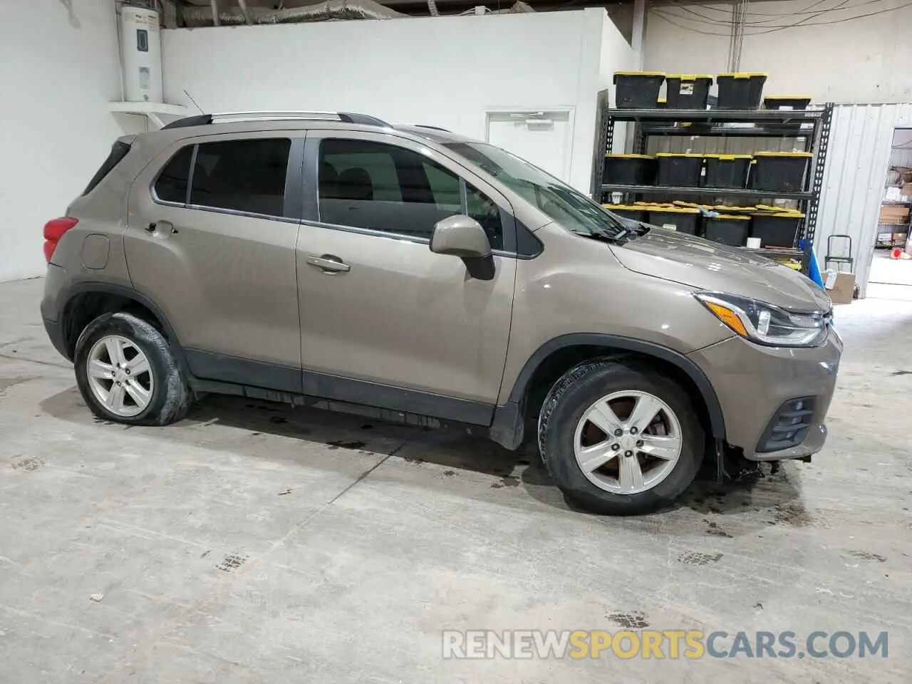 4 Photograph of a damaged car KL7CJLSB0MB309369 CHEVROLET TRAX 2021