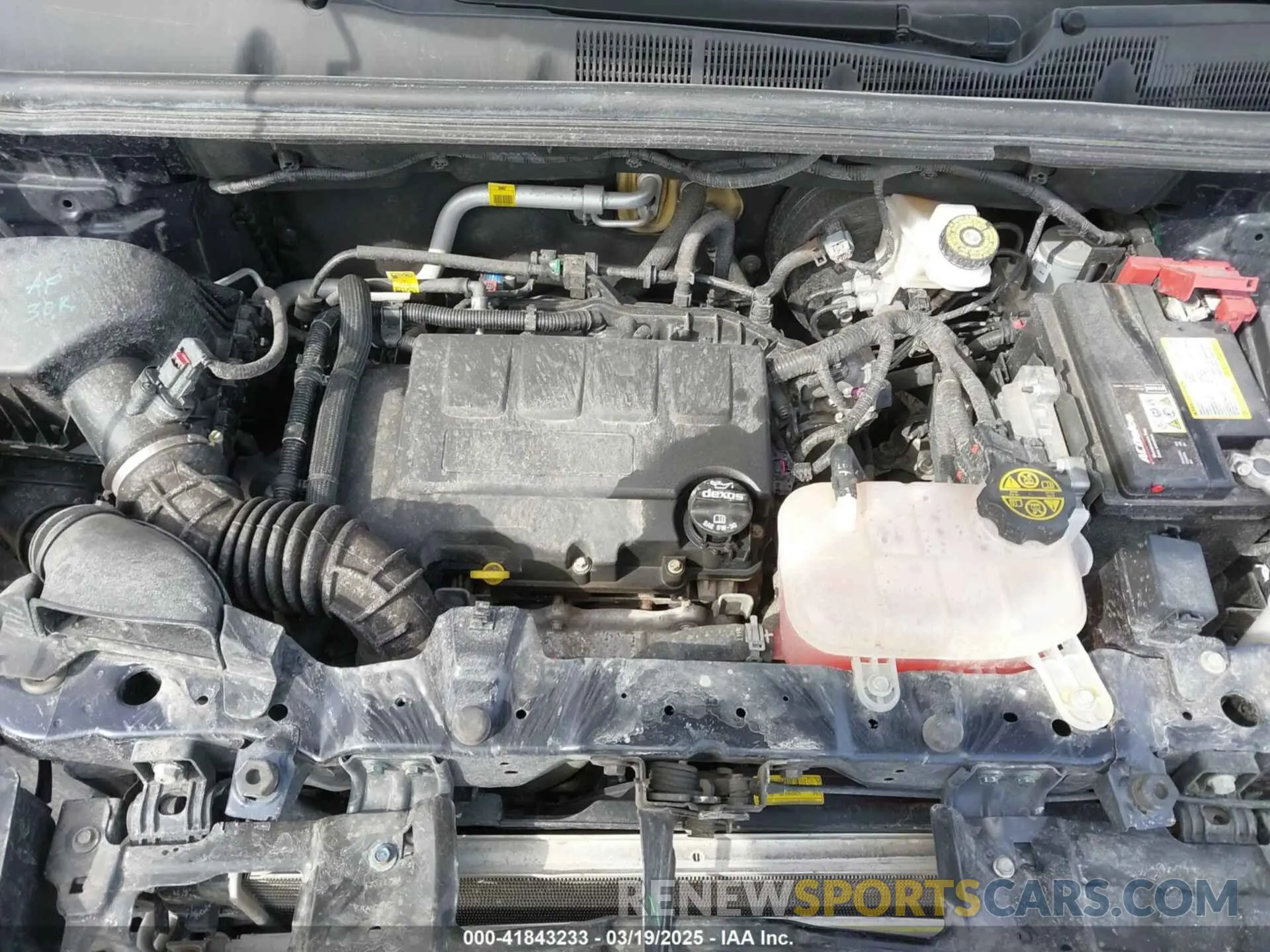 10 Photograph of a damaged car KL7CJLSB0MB322817 CHEVROLET TRAX 2021