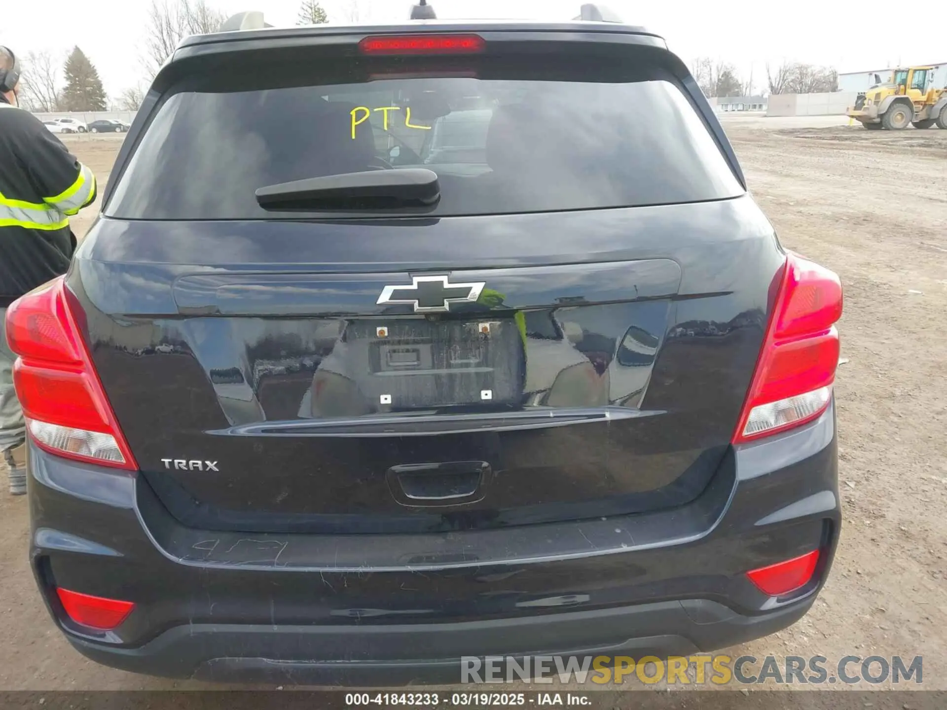 16 Photograph of a damaged car KL7CJLSB0MB322817 CHEVROLET TRAX 2021