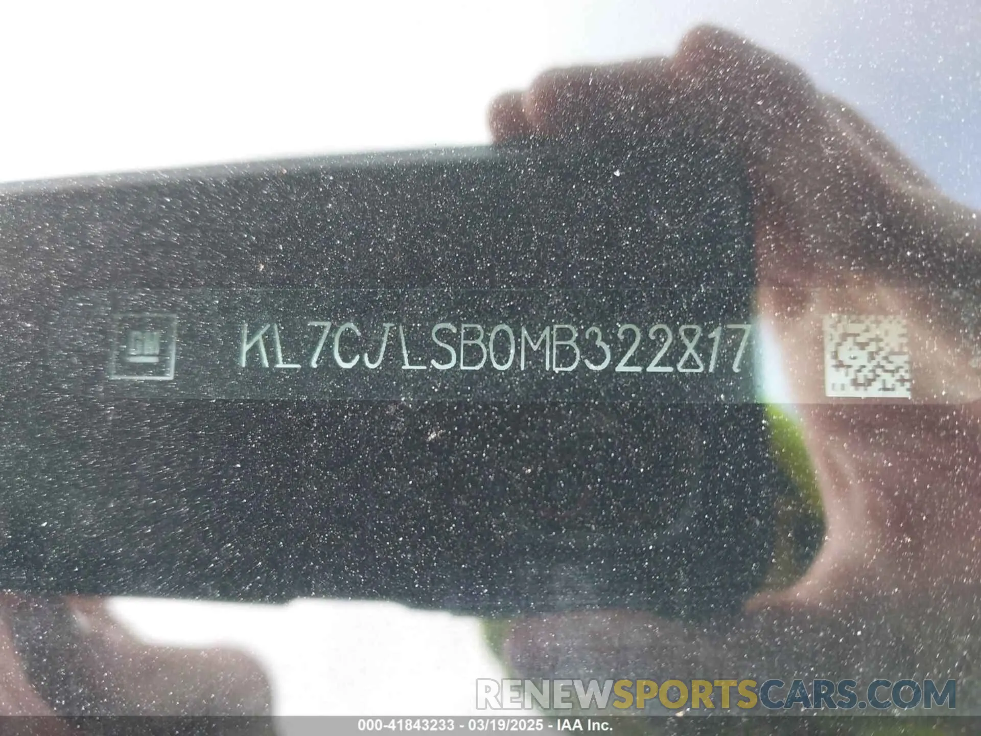 9 Photograph of a damaged car KL7CJLSB0MB322817 CHEVROLET TRAX 2021