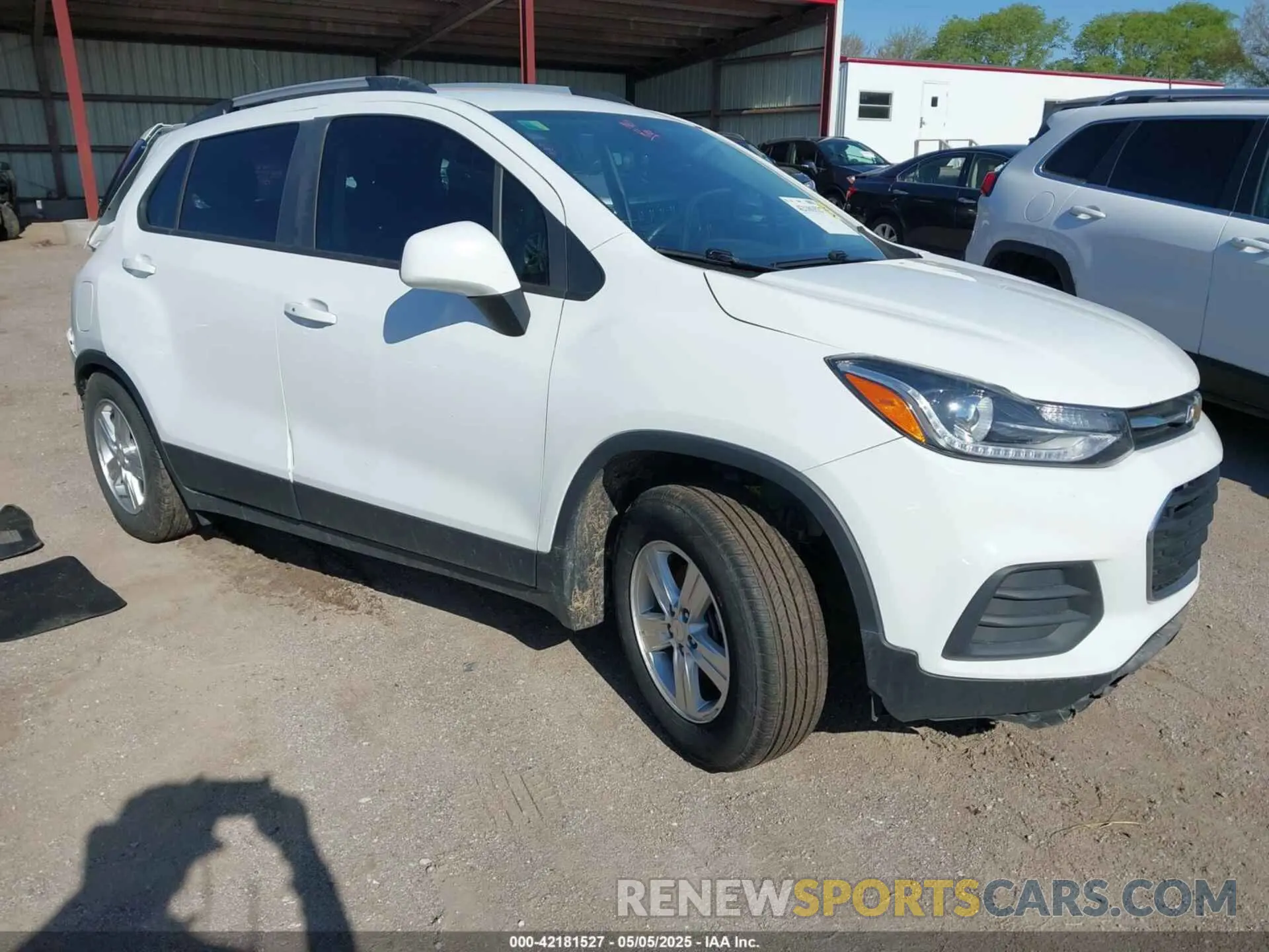 1 Photograph of a damaged car KL7CJLSB0MB339794 CHEVROLET TRAX 2021