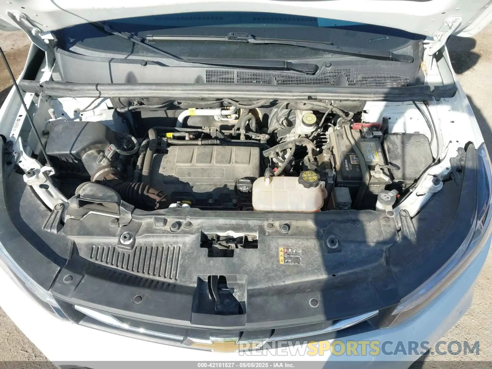 10 Photograph of a damaged car KL7CJLSB0MB339794 CHEVROLET TRAX 2021