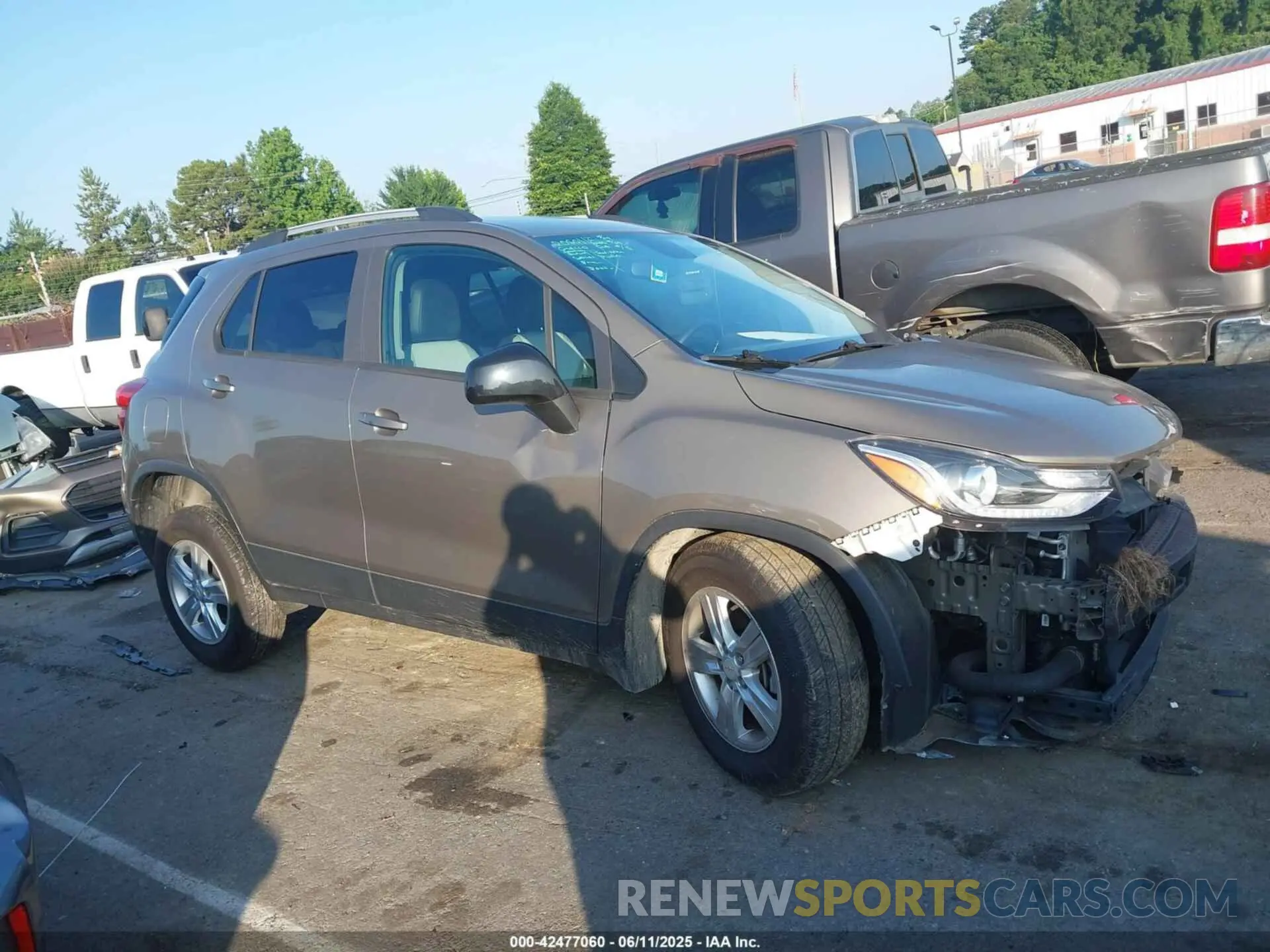 14 Photograph of a damaged car KL7CJLSB1MB330554 CHEVROLET TRAX 2021
