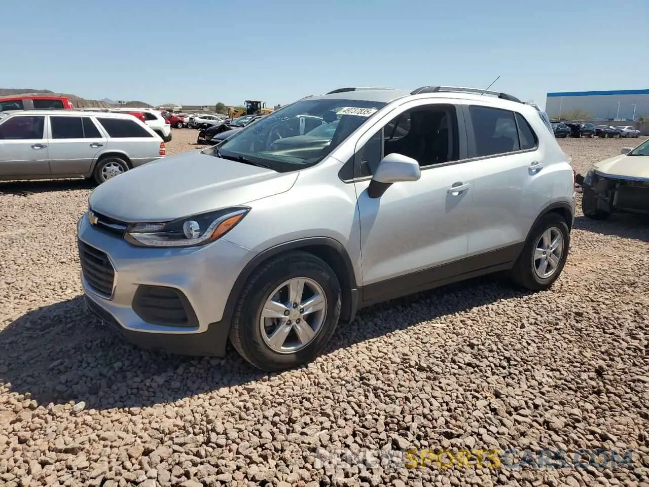 1 Photograph of a damaged car KL7CJLSB1MB342509 CHEVROLET TRAX 2021