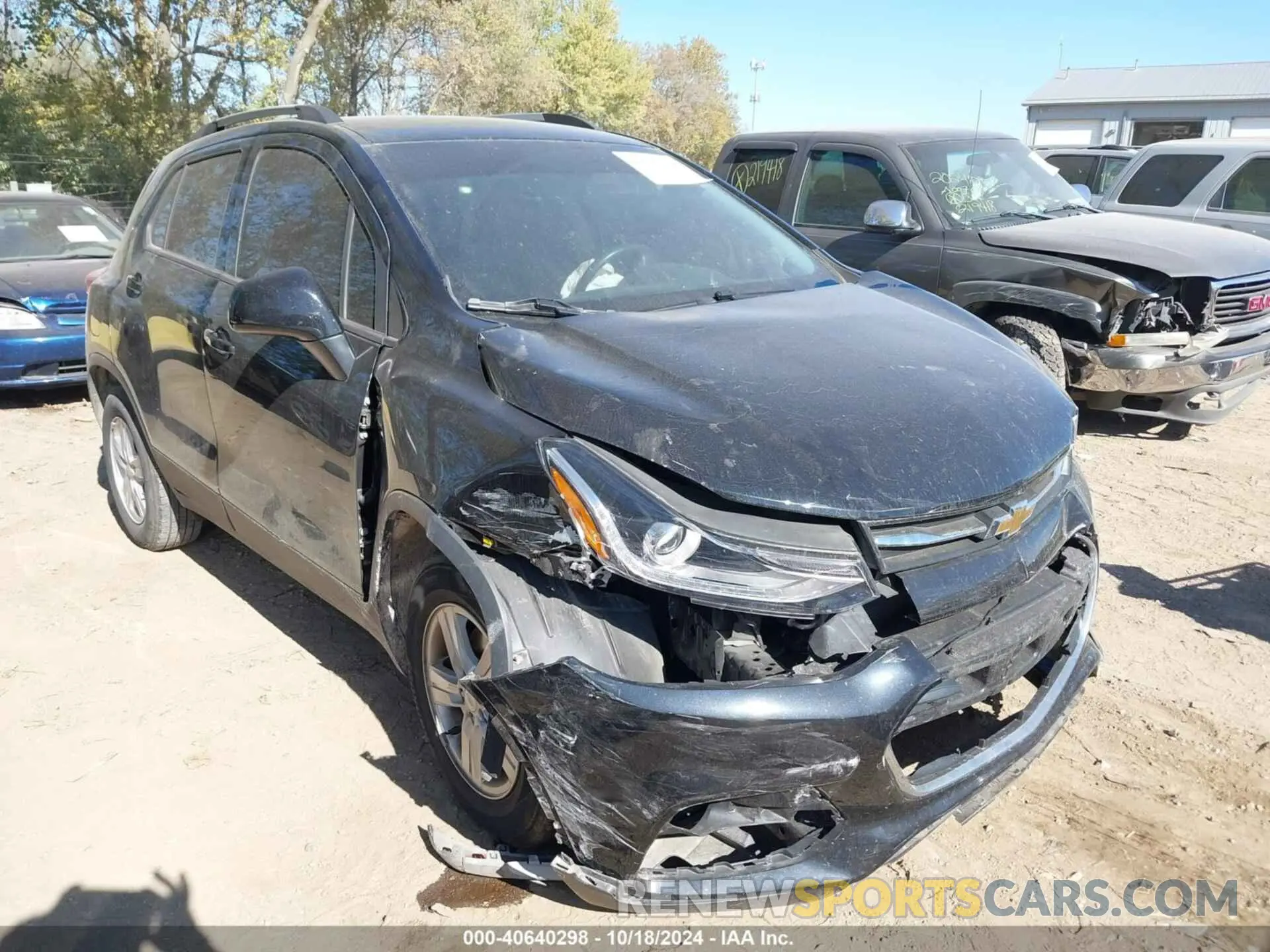 1 Photograph of a damaged car KL7CJLSB2MB310328 CHEVROLET TRAX 2021