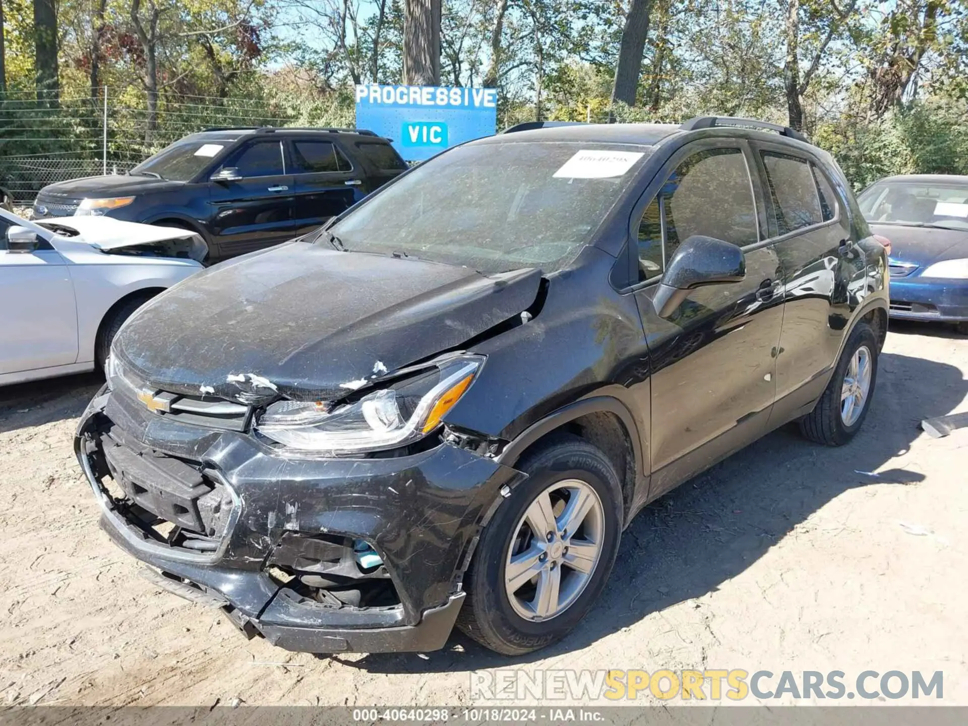 2 Photograph of a damaged car KL7CJLSB2MB310328 CHEVROLET TRAX 2021