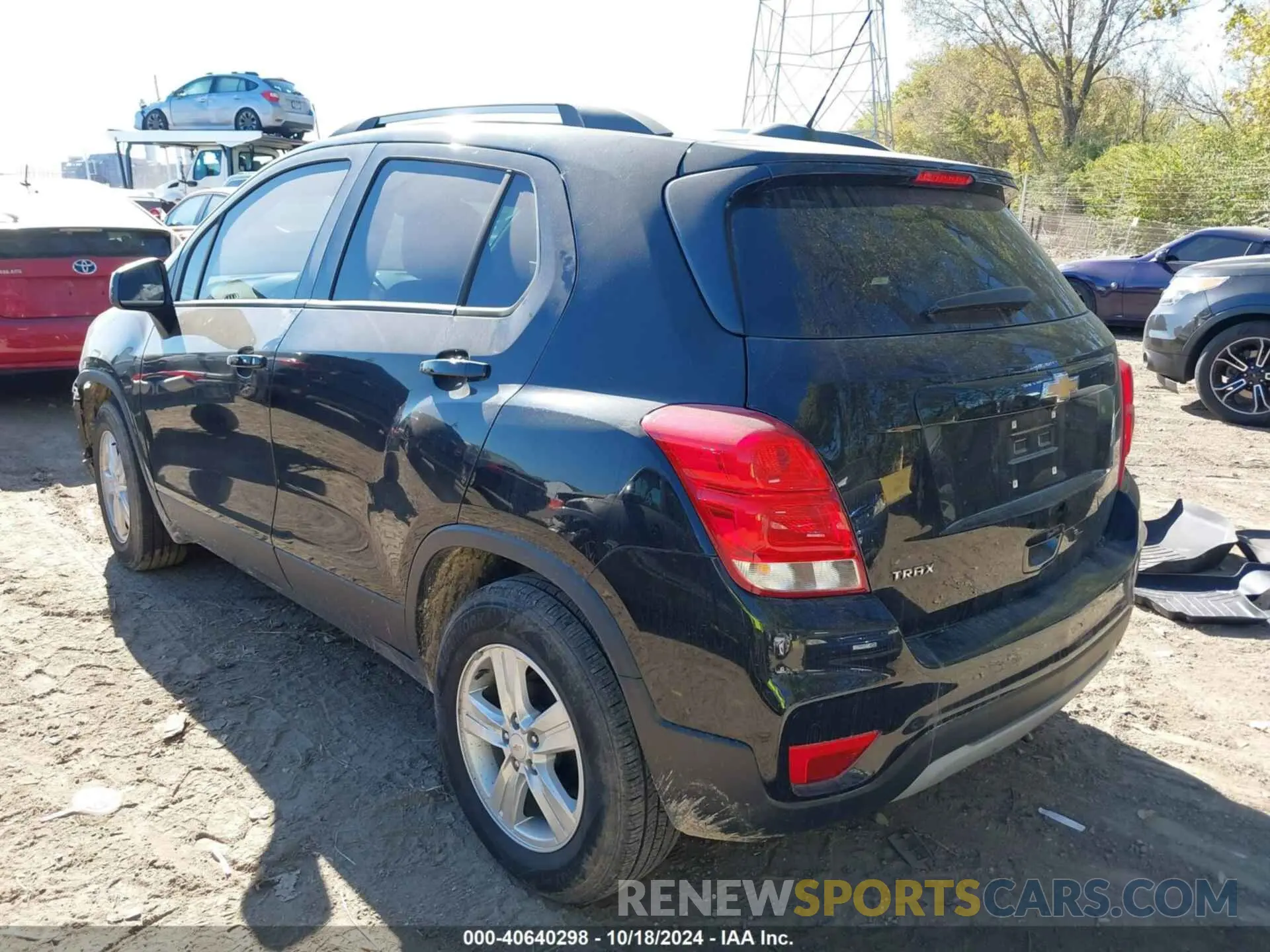 3 Photograph of a damaged car KL7CJLSB2MB310328 CHEVROLET TRAX 2021