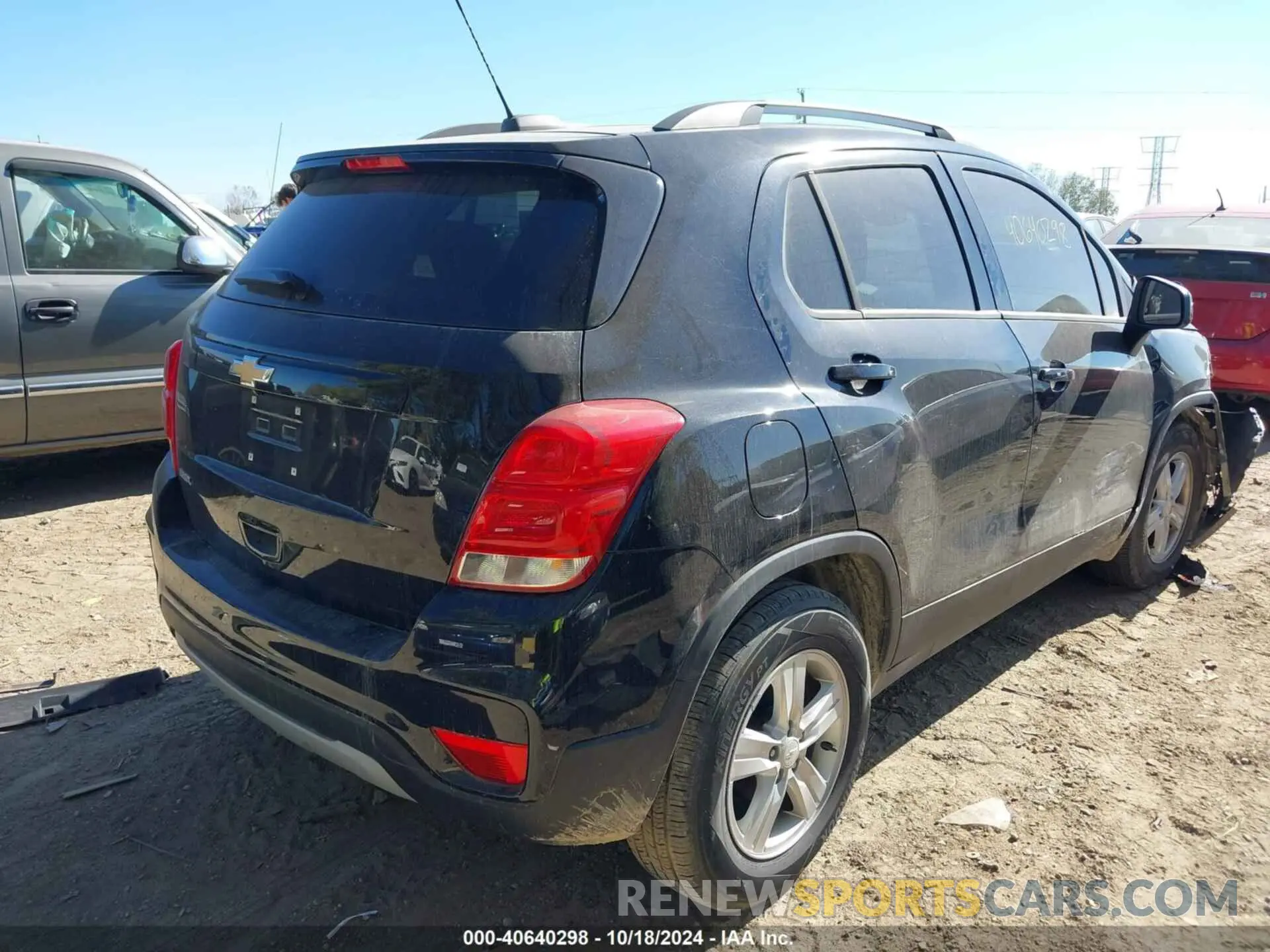 4 Photograph of a damaged car KL7CJLSB2MB310328 CHEVROLET TRAX 2021
