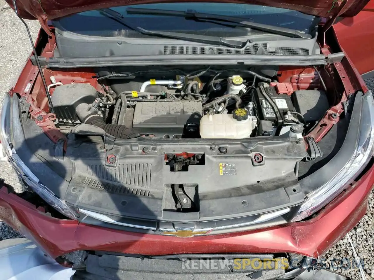 12 Photograph of a damaged car KL7CJLSB2MB315366 CHEVROLET TRAX 2021