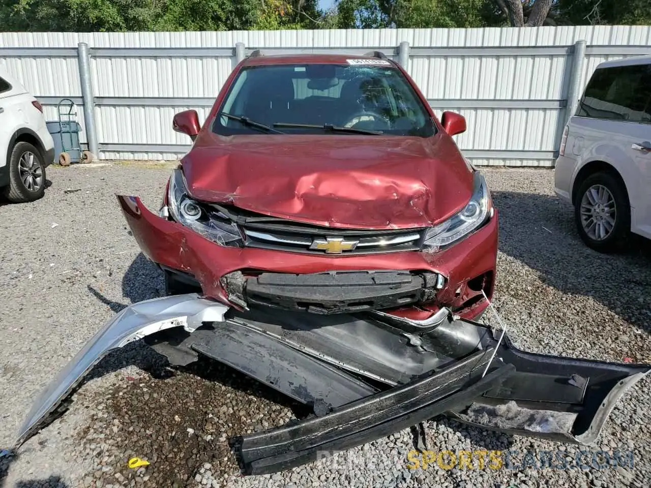 5 Photograph of a damaged car KL7CJLSB2MB315366 CHEVROLET TRAX 2021