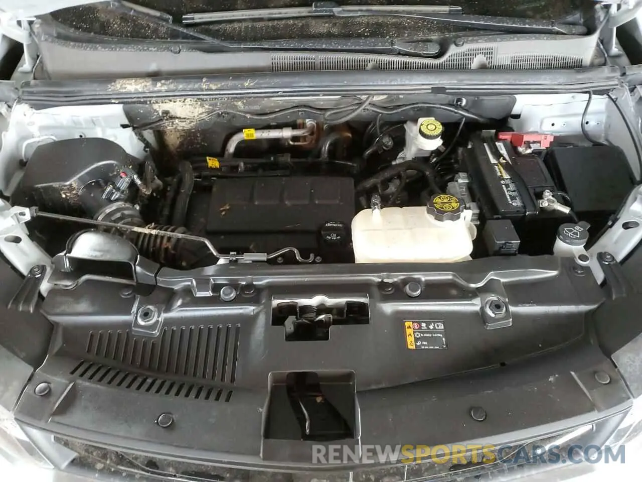 12 Photograph of a damaged car KL7CJLSB2MB320082 CHEVROLET TRAX 2021