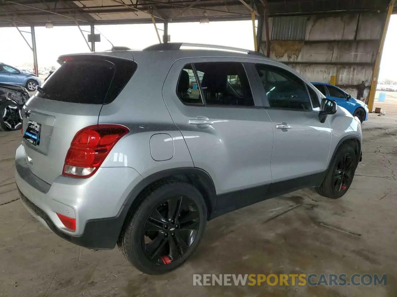 3 Photograph of a damaged car KL7CJLSB2MB320082 CHEVROLET TRAX 2021