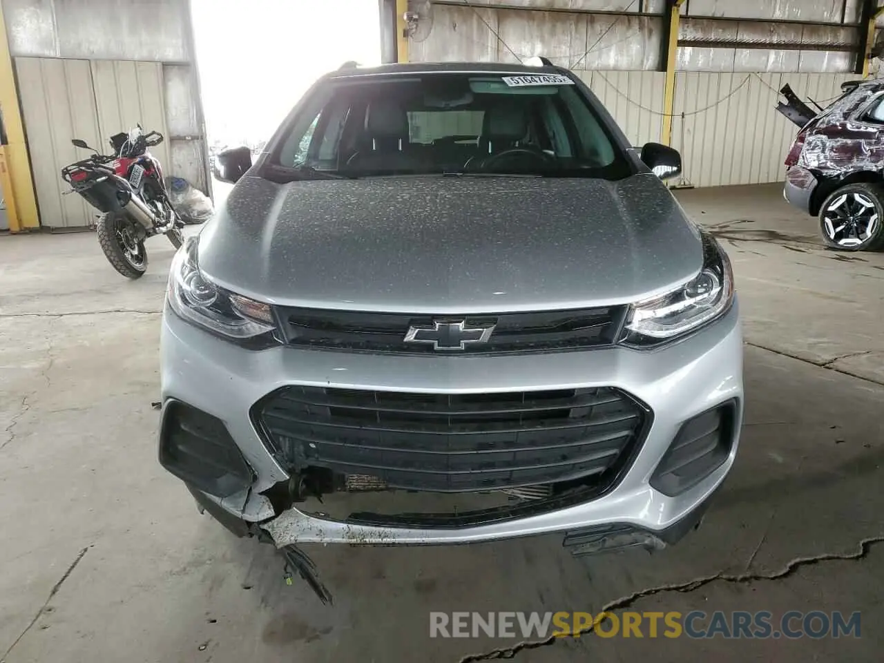 5 Photograph of a damaged car KL7CJLSB2MB320082 CHEVROLET TRAX 2021