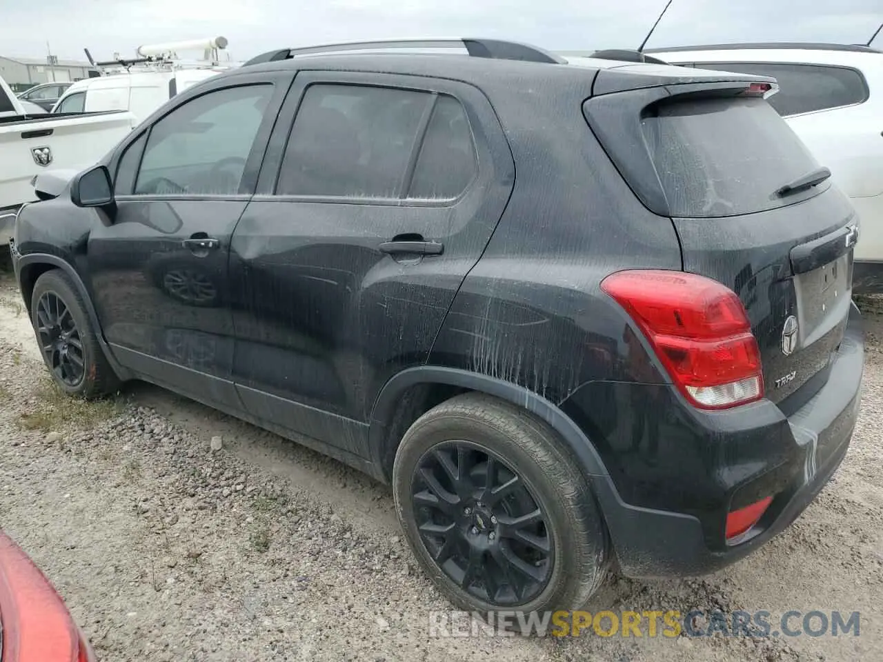 2 Photograph of a damaged car KL7CJLSB2MB344656 CHEVROLET TRAX 2021