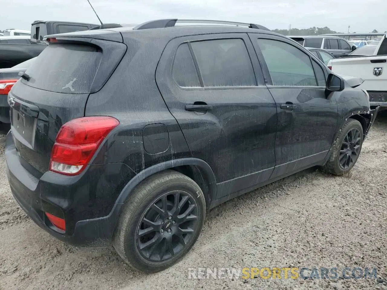 3 Photograph of a damaged car KL7CJLSB2MB344656 CHEVROLET TRAX 2021
