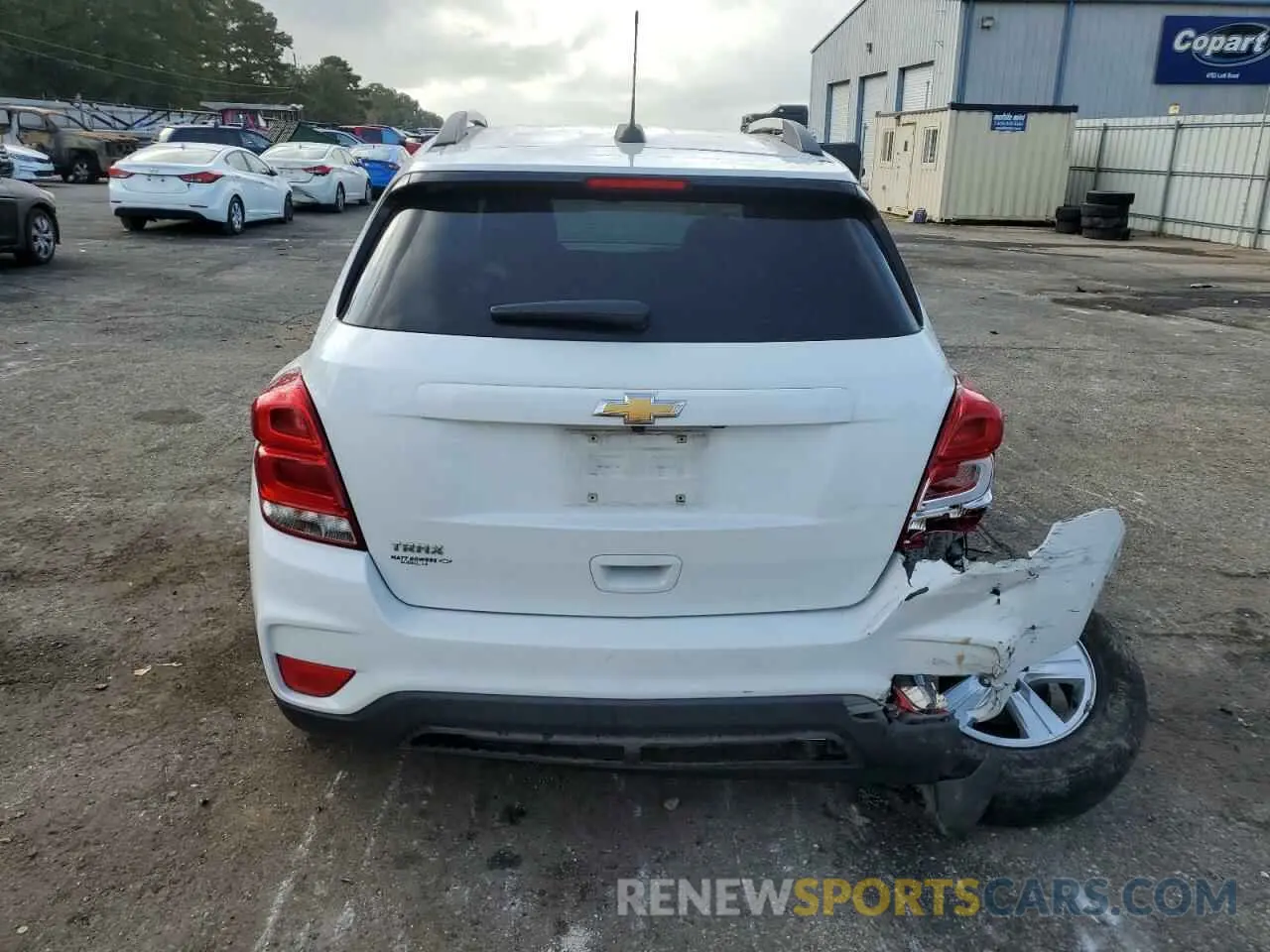 6 Photograph of a damaged car KL7CJLSB3MB314887 CHEVROLET TRAX 2021
