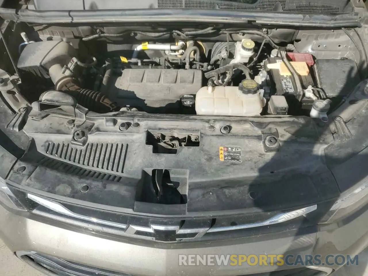 11 Photograph of a damaged car KL7CJLSB3MB331446 CHEVROLET TRAX 2021