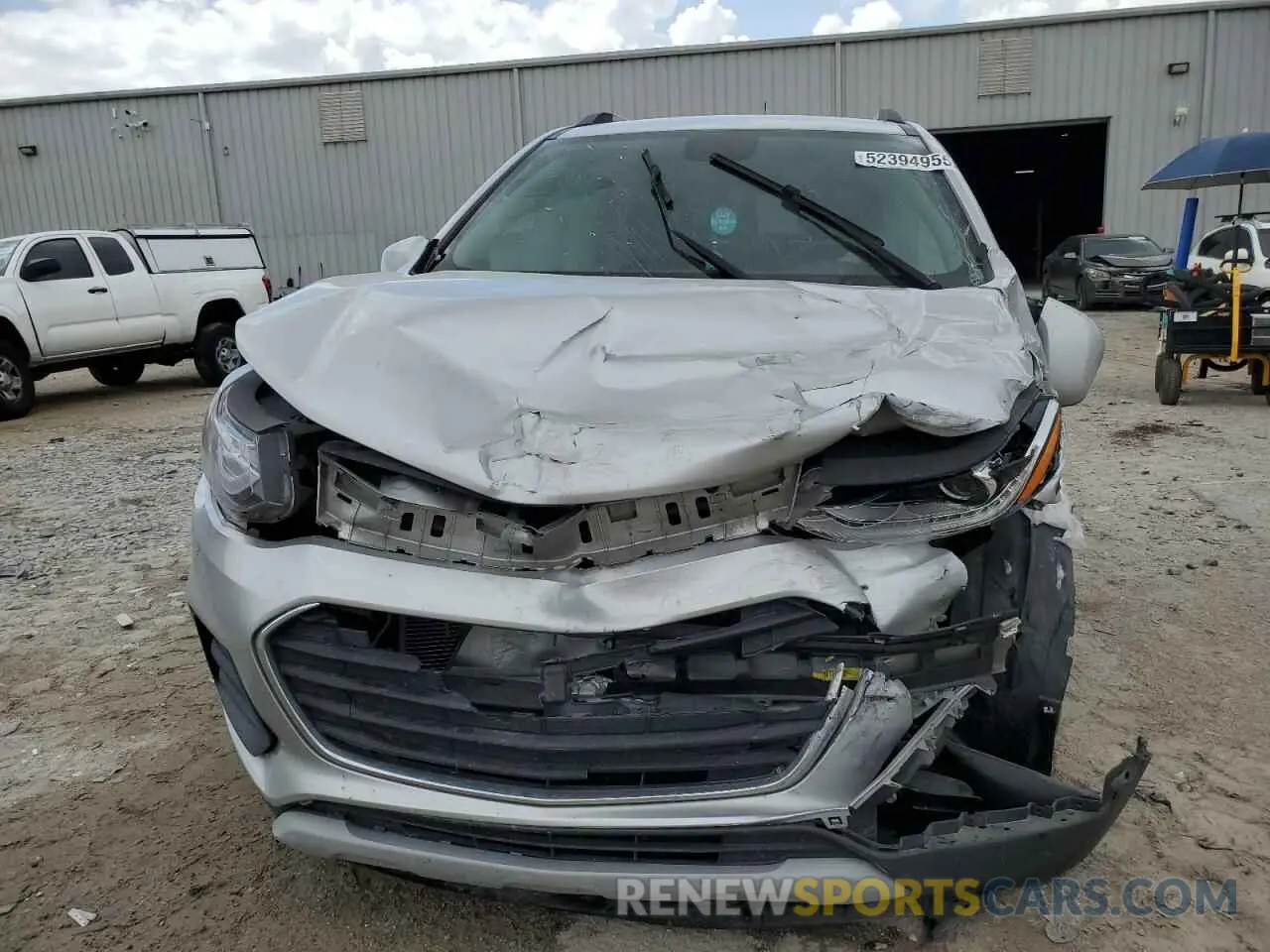 5 Photograph of a damaged car KL7CJLSB3MB337926 CHEVROLET TRAX 2021
