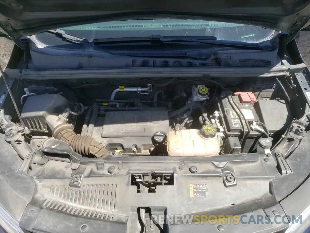 12 Photograph of a damaged car KL7CJLSB3MB355648 CHEVROLET TRAX 2021