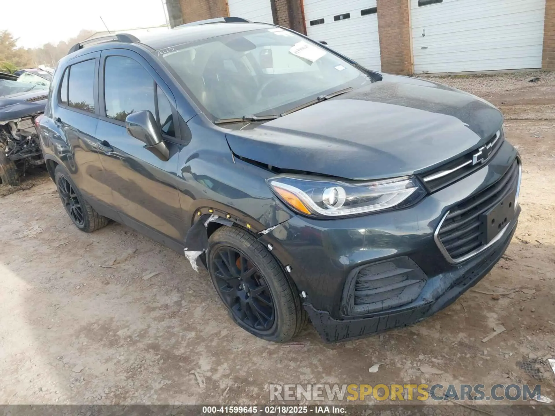 1 Photograph of a damaged car KL7CJLSB3MB356167 CHEVROLET TRAX 2021
