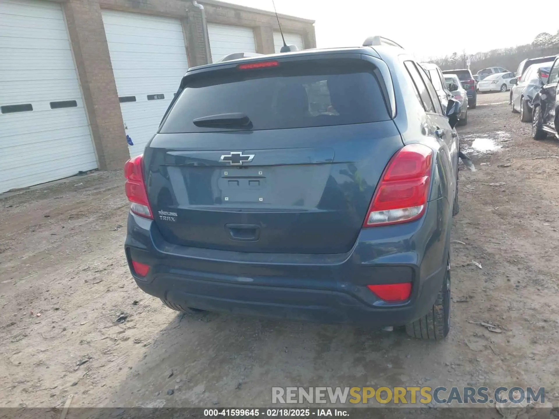 16 Photograph of a damaged car KL7CJLSB3MB356167 CHEVROLET TRAX 2021