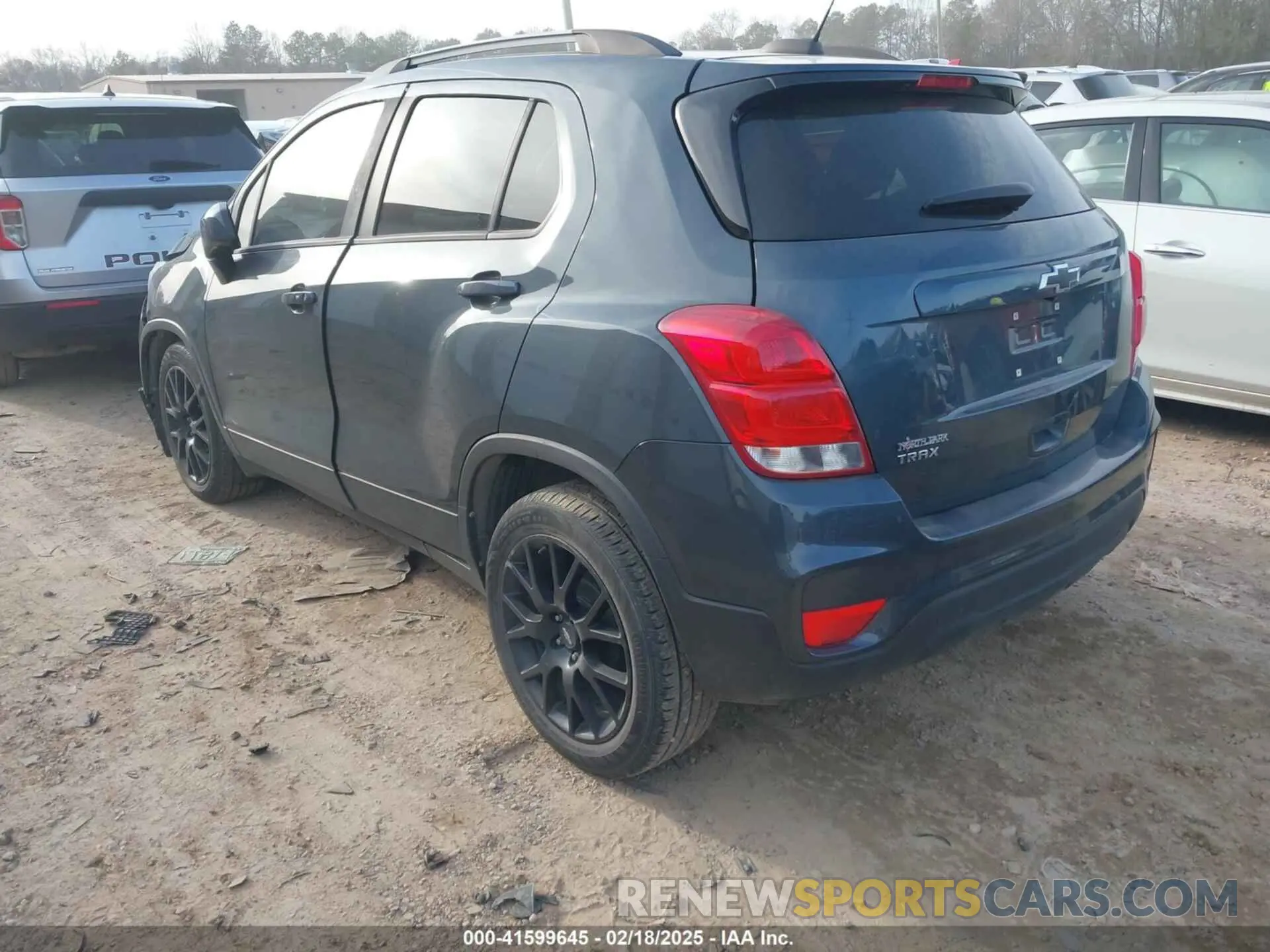 3 Photograph of a damaged car KL7CJLSB3MB356167 CHEVROLET TRAX 2021