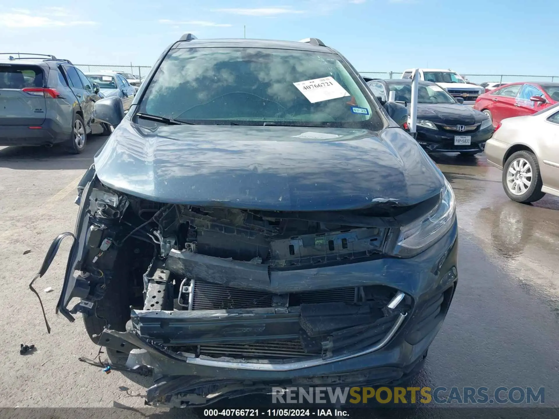 12 Photograph of a damaged car KL7CJLSB4MB317457 CHEVROLET TRAX 2021