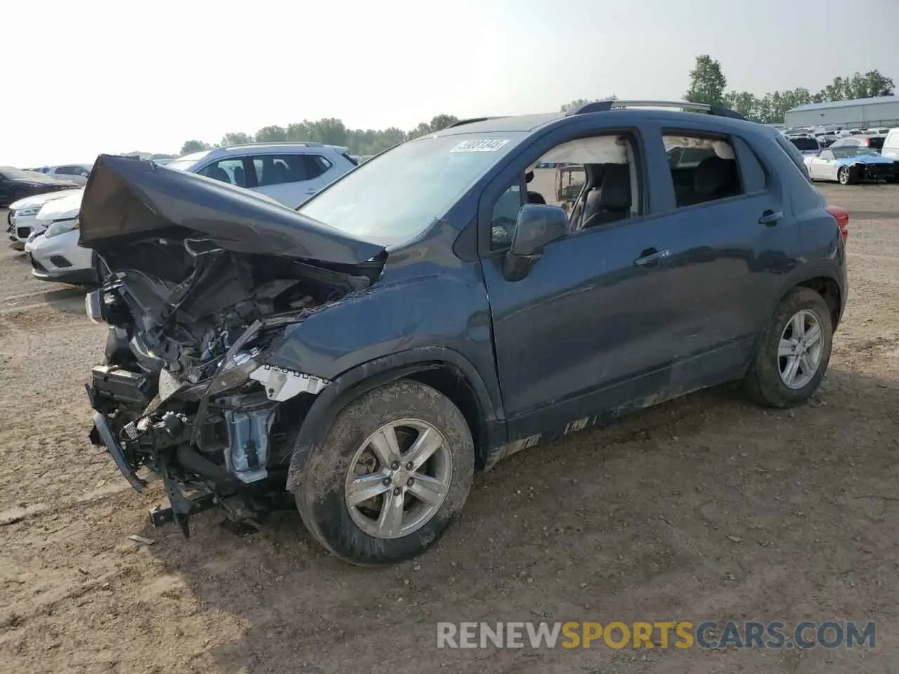 1 Photograph of a damaged car KL7CJLSB4MB338292 CHEVROLET TRAX 2021