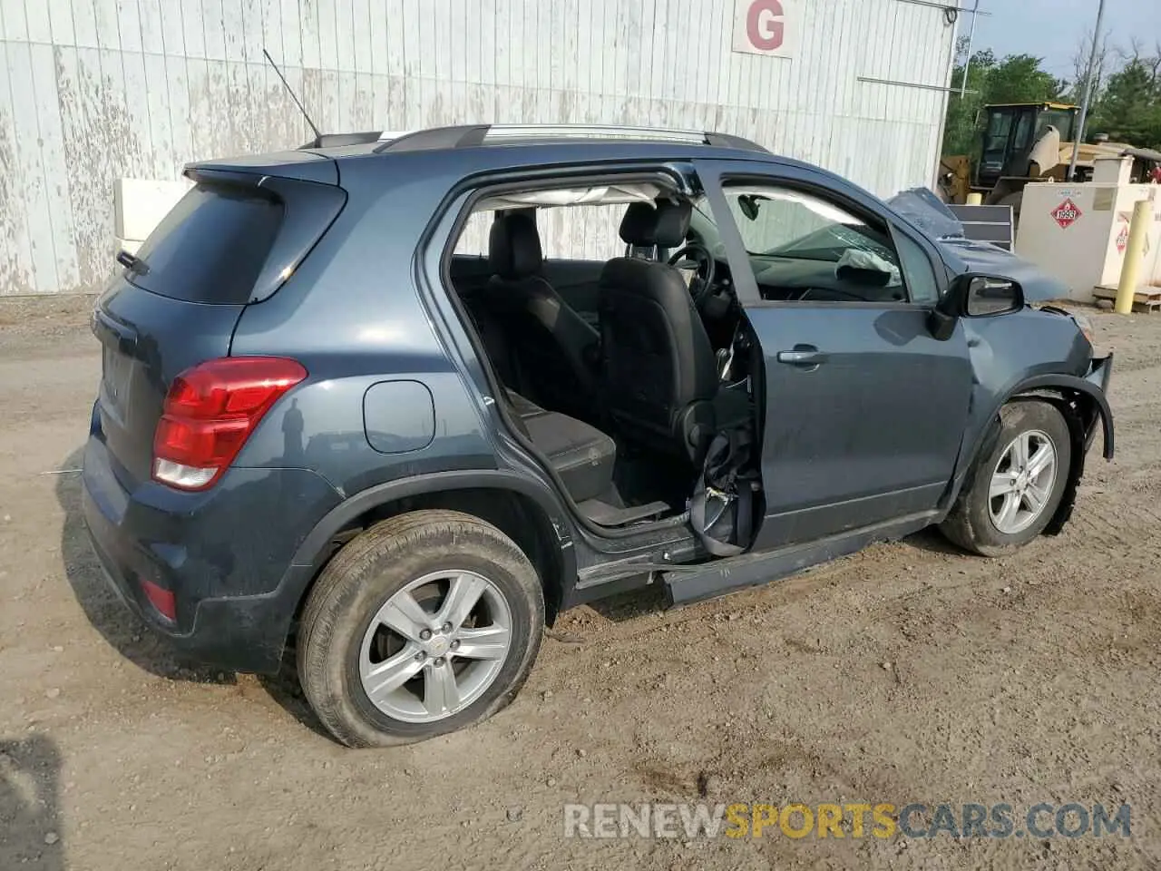 3 Photograph of a damaged car KL7CJLSB4MB338292 CHEVROLET TRAX 2021