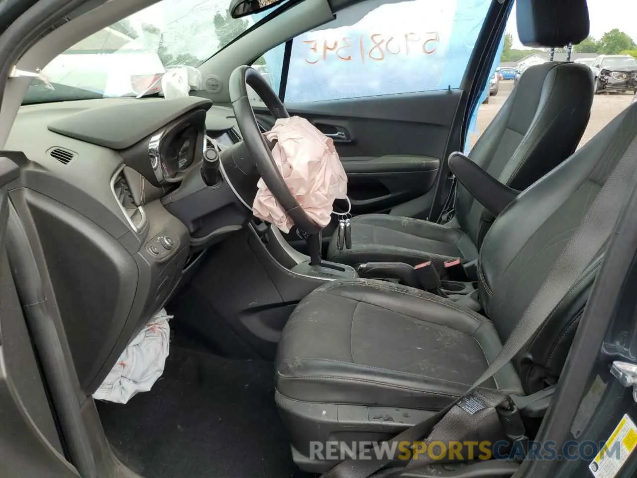 7 Photograph of a damaged car KL7CJLSB4MB338292 CHEVROLET TRAX 2021