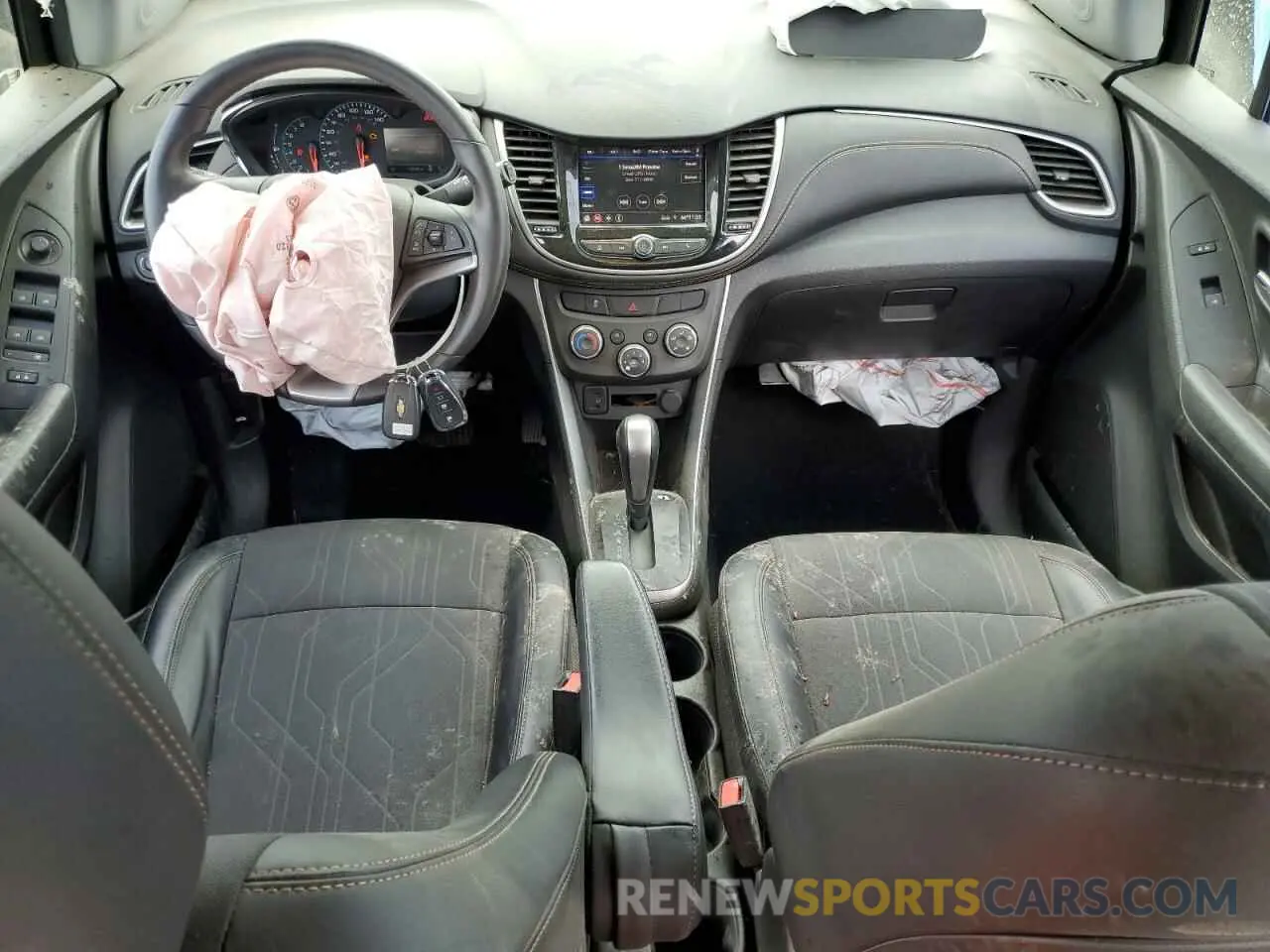 8 Photograph of a damaged car KL7CJLSB4MB338292 CHEVROLET TRAX 2021