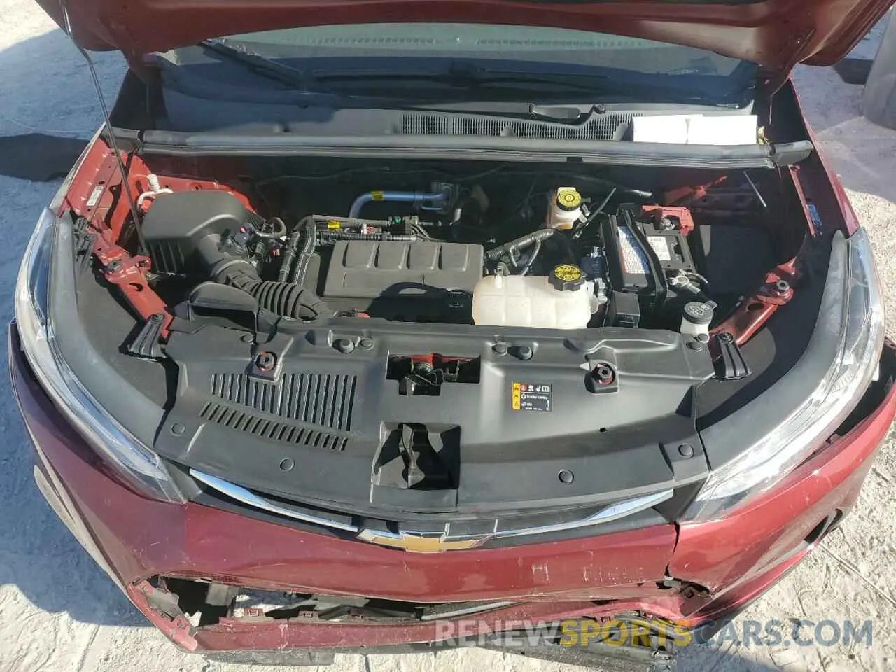 12 Photograph of a damaged car KL7CJLSB5MB317595 CHEVROLET TRAX 2021
